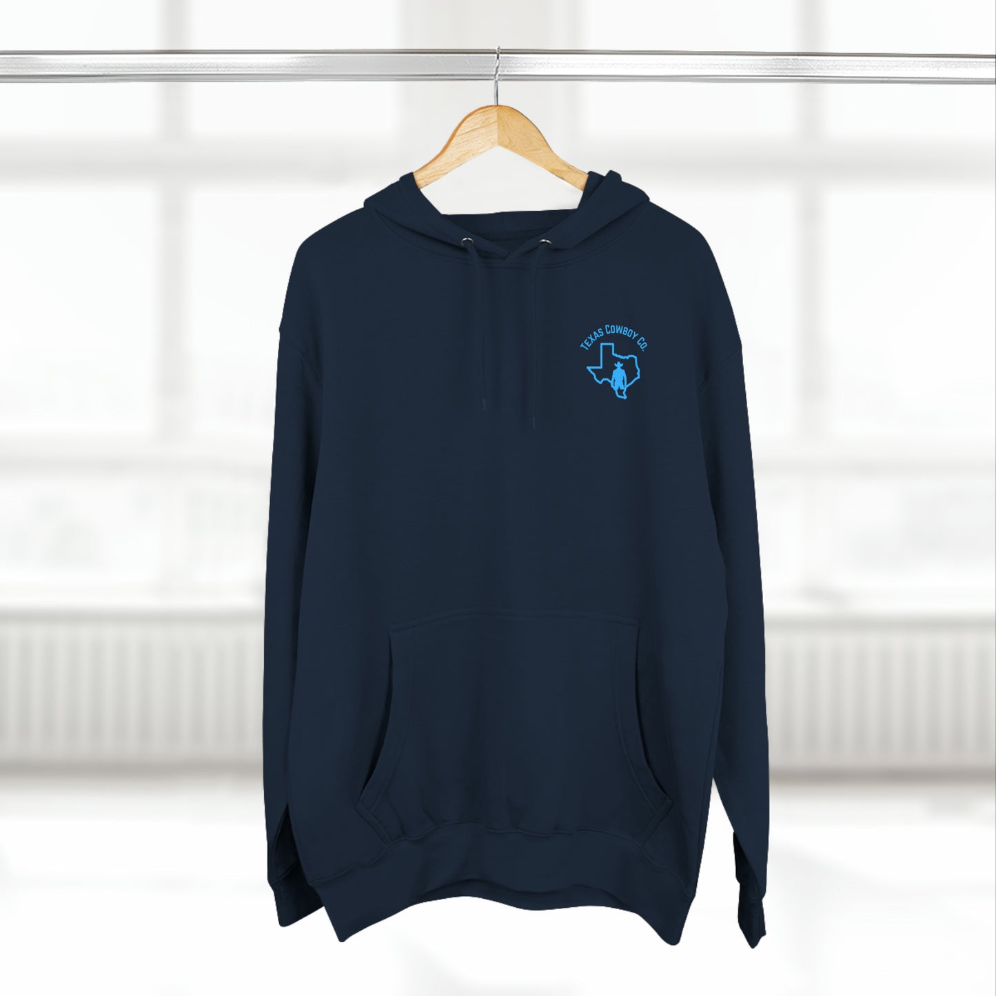 Three-Panel Fleece Roping Hoodie