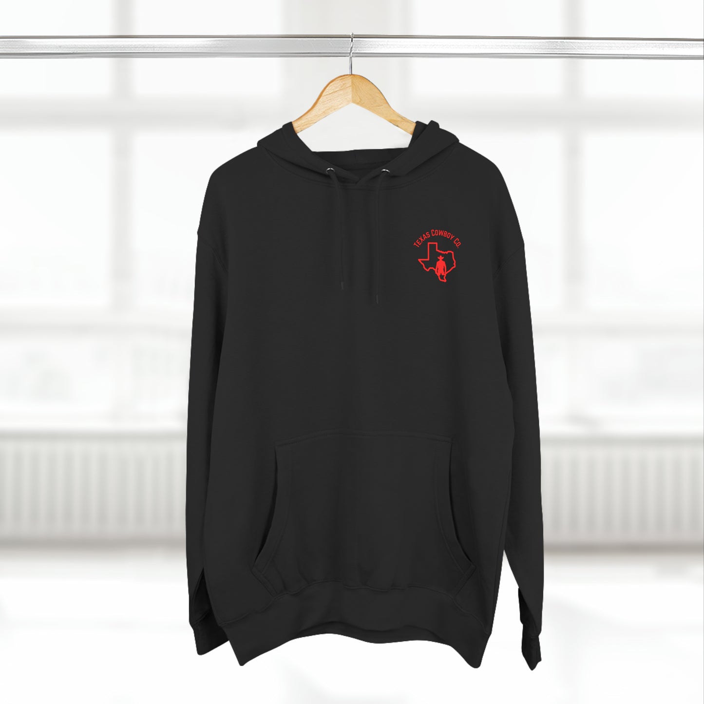 Three-Panel Fleece Texas Cowboy Co. Hoodie