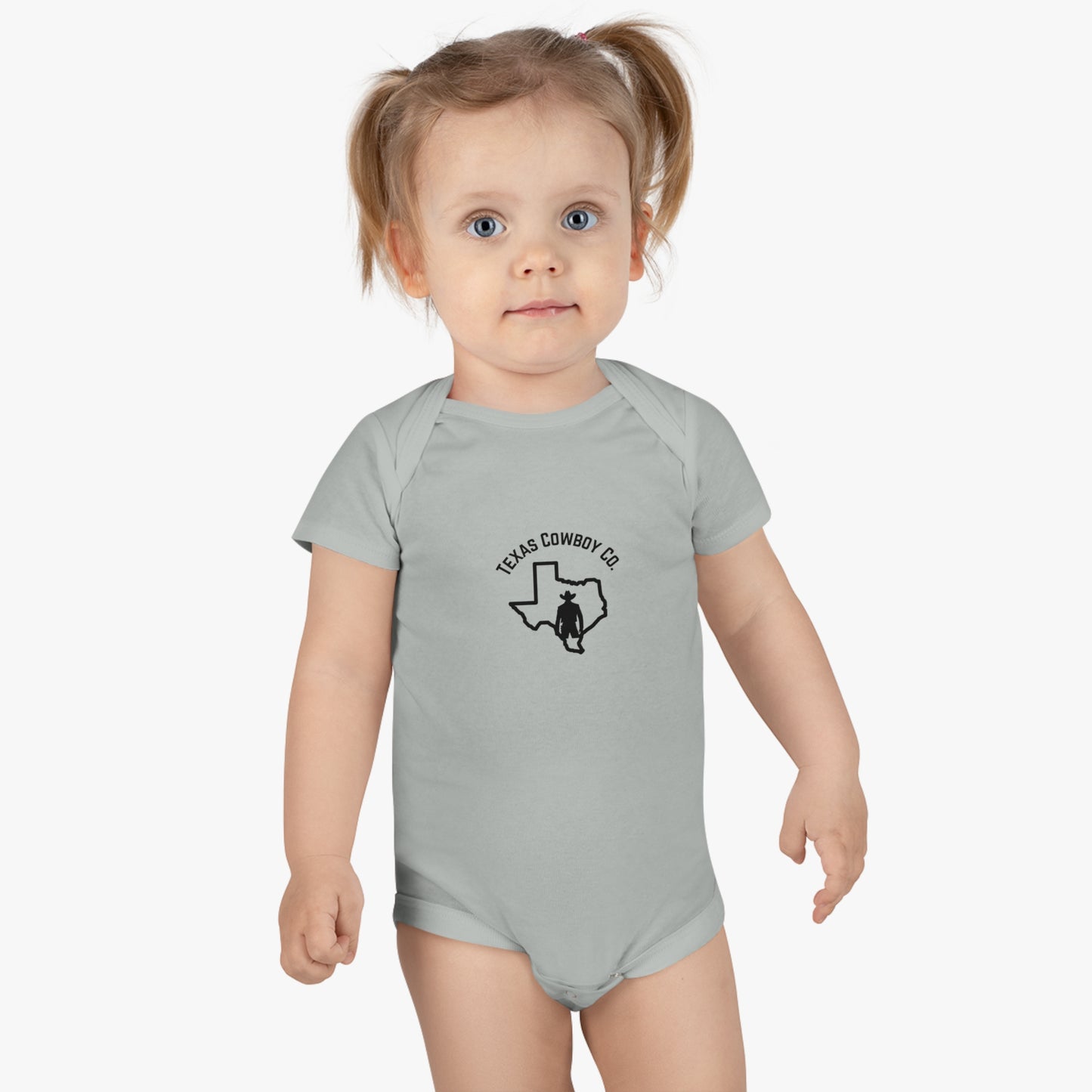 Baby Short Sleeve Onesie® New Cowboy In Town