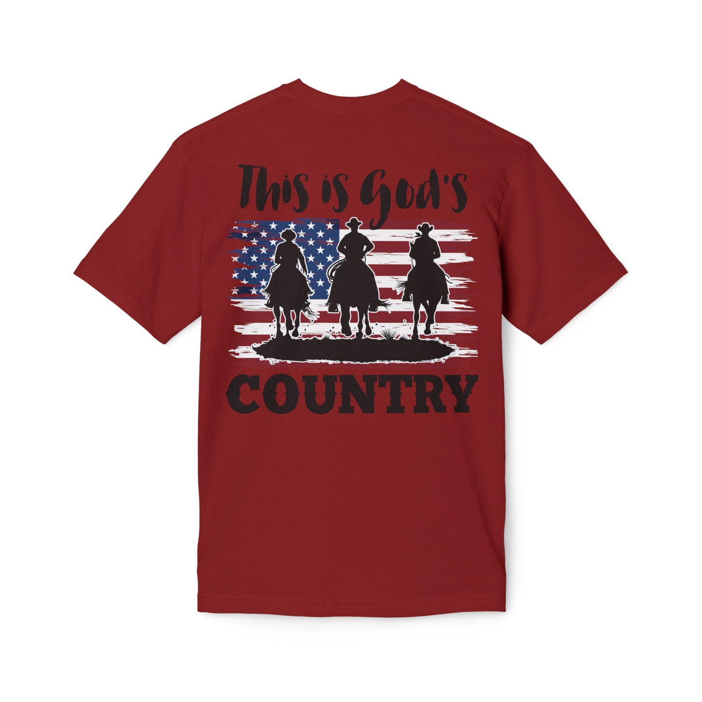 Midweight God’s Country T-shirt, Made in US