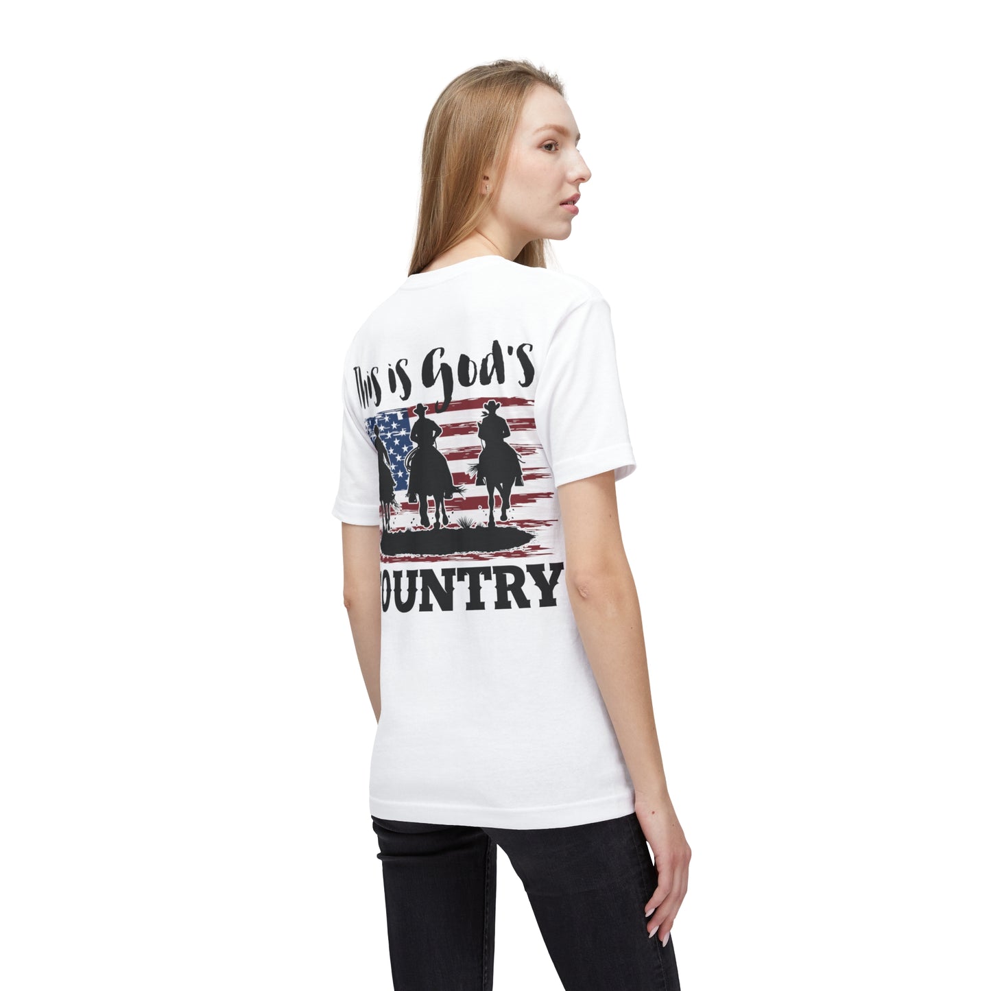 Midweight God’s Country T-shirt, Made in US