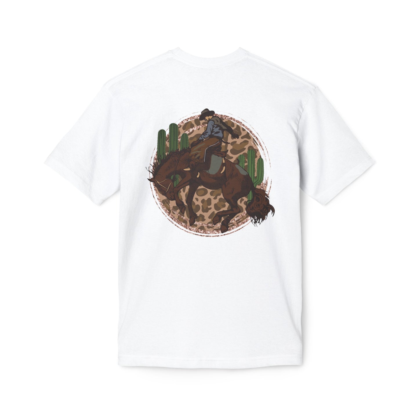 Midweight Bucking Horse T-shirt, Made in US