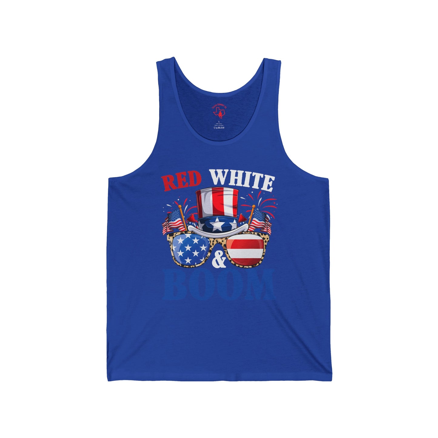 Red White And Boom Tank