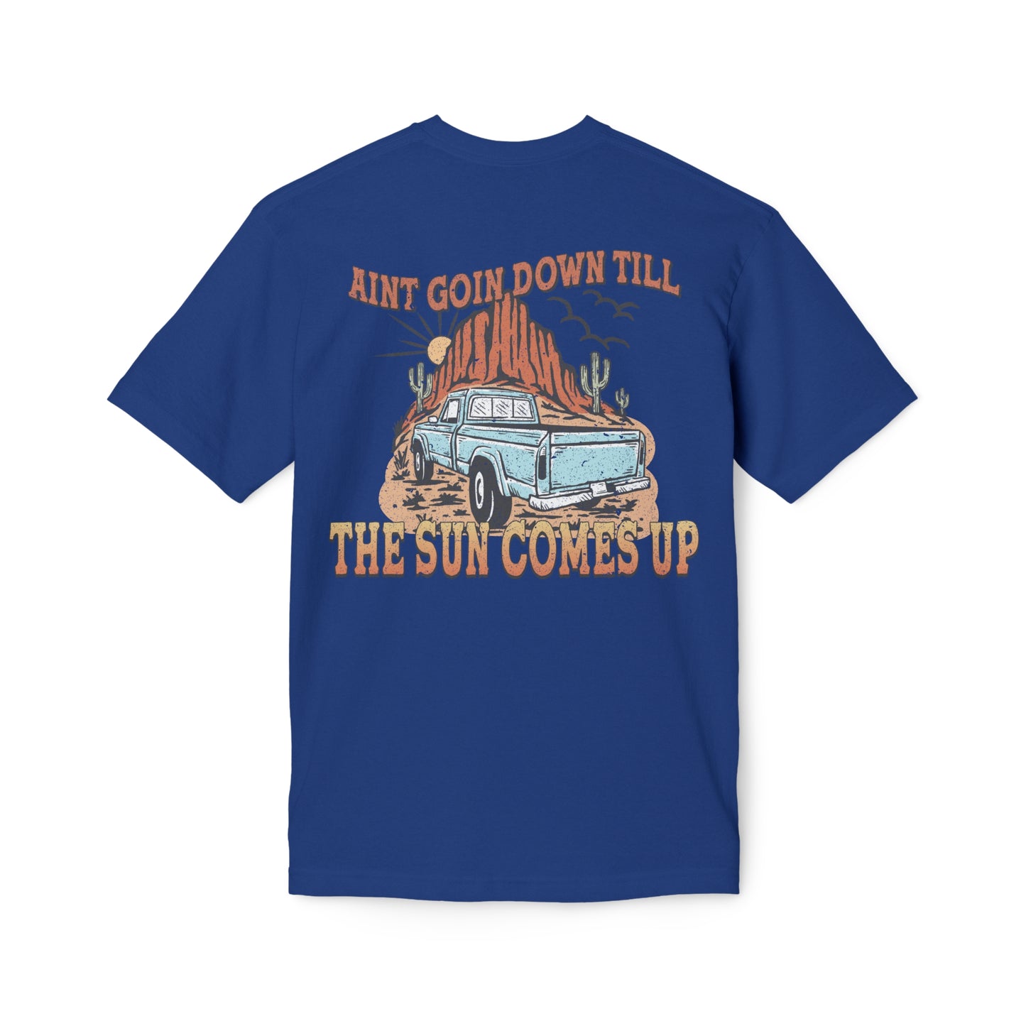 Midweight The Sun Comes Up T-shirt, Made in US