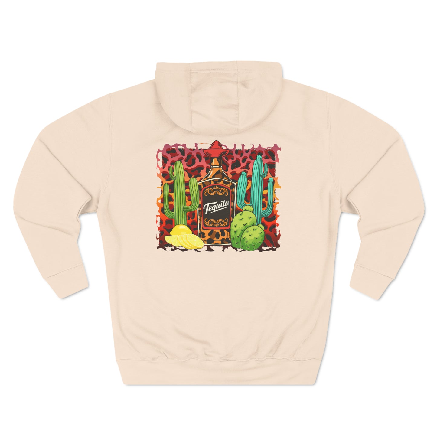 Three-Panel Fleece Tequila Hoodie