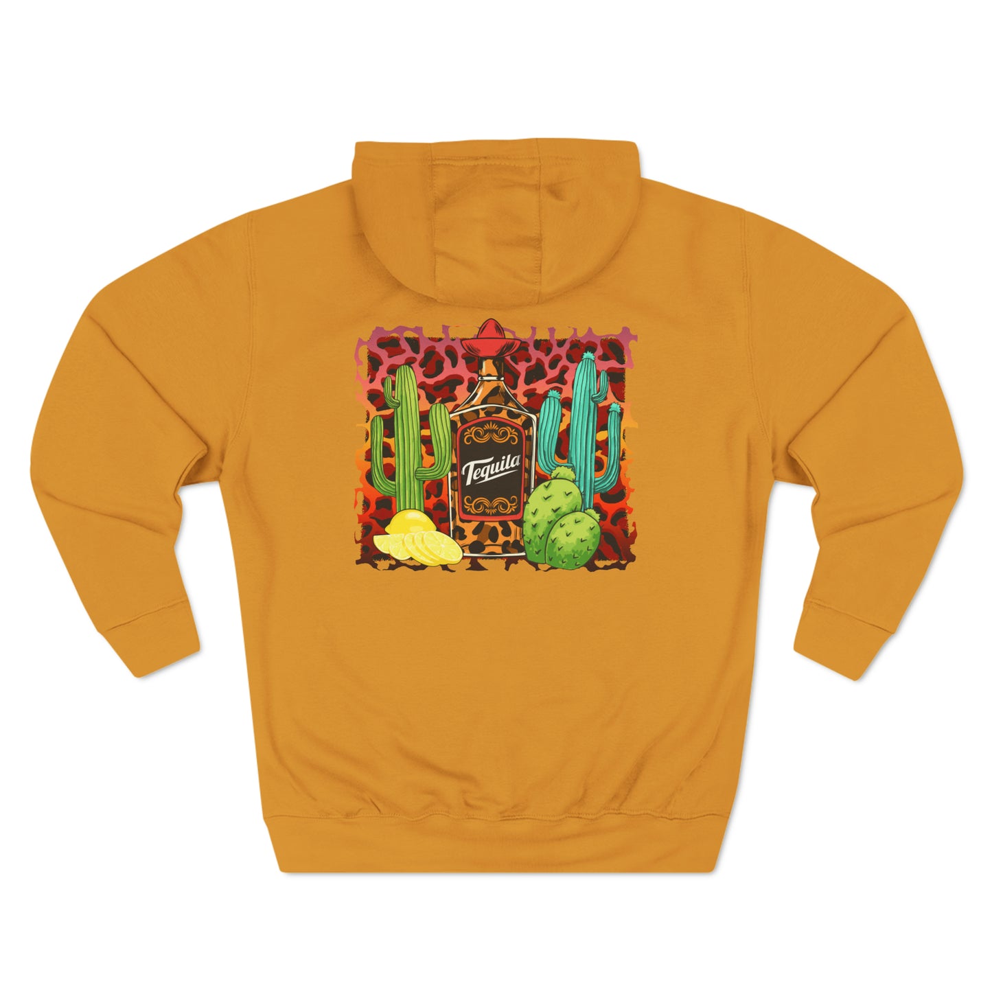 Three-Panel Fleece Tequila Hoodie