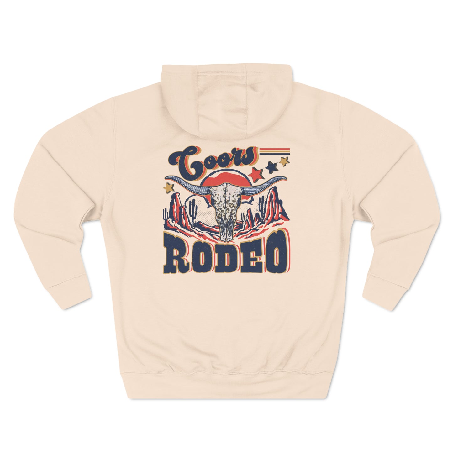 Three-Panel Fleece Coors Rodeo Hoodie