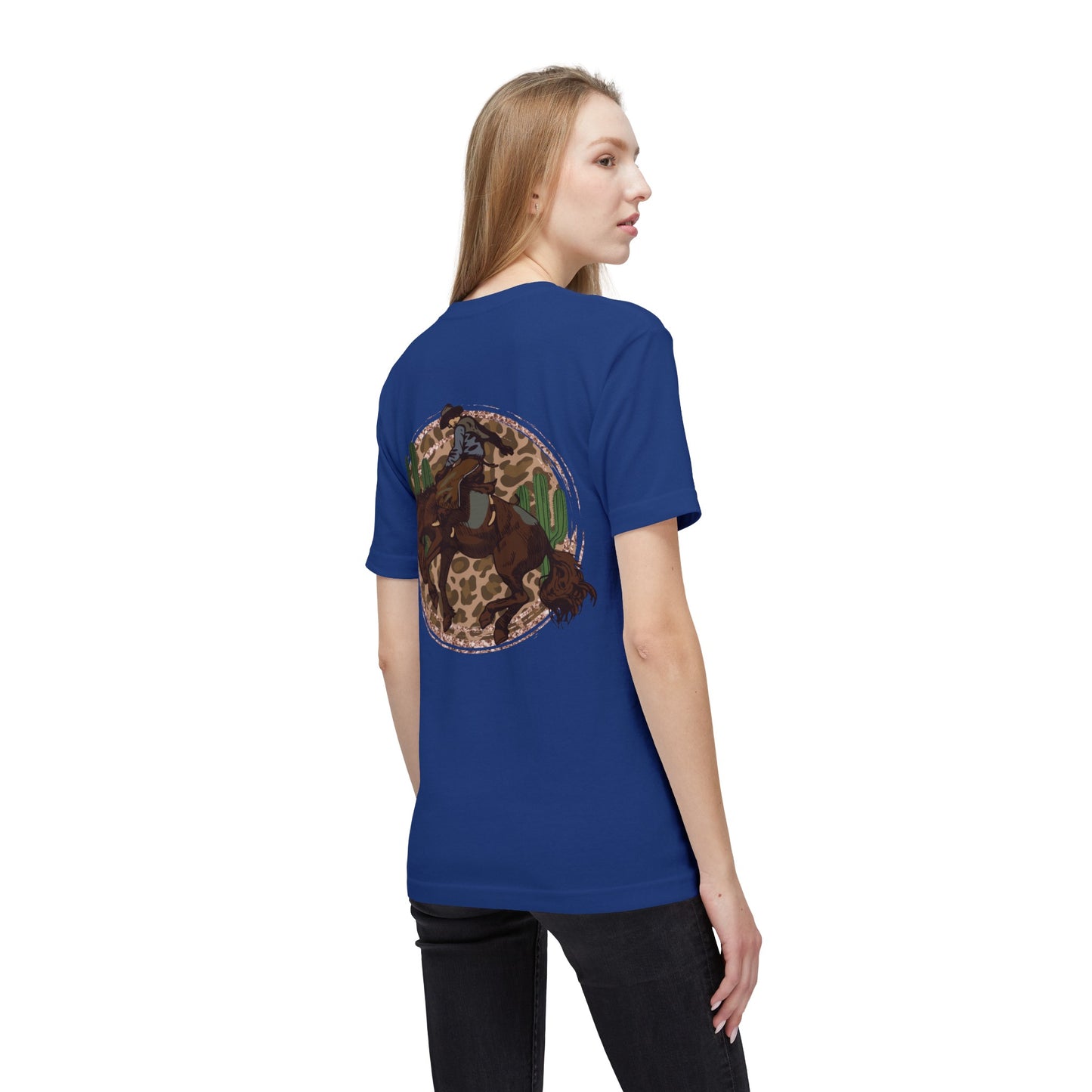 Midweight Bucking Horse T-shirt, Made in US
