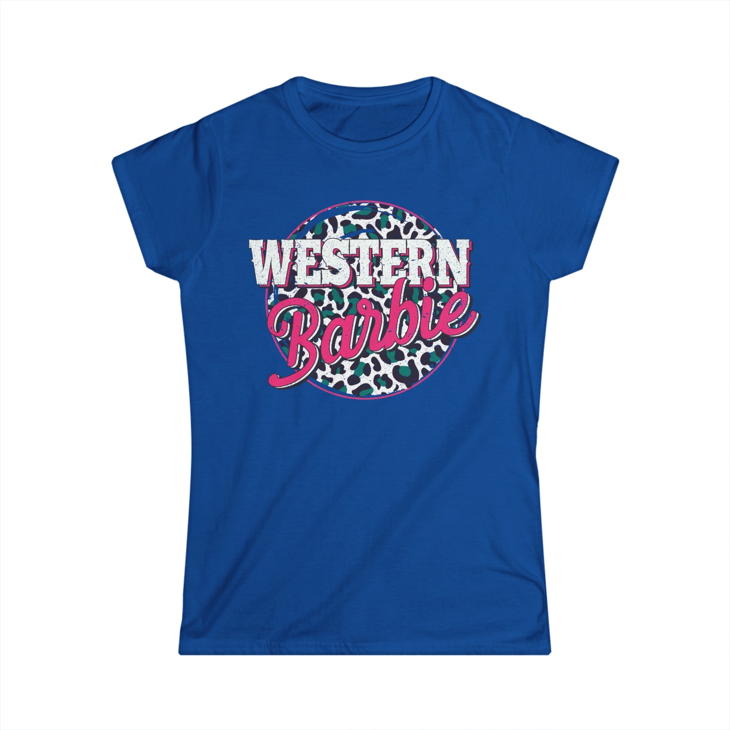 Softstyle Western Barbie Tee