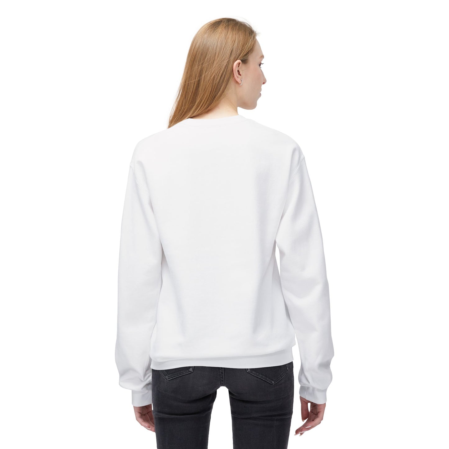Unisex Midweight Softstyle Fleece Crewneck Sweatshirt Yee Haw Time