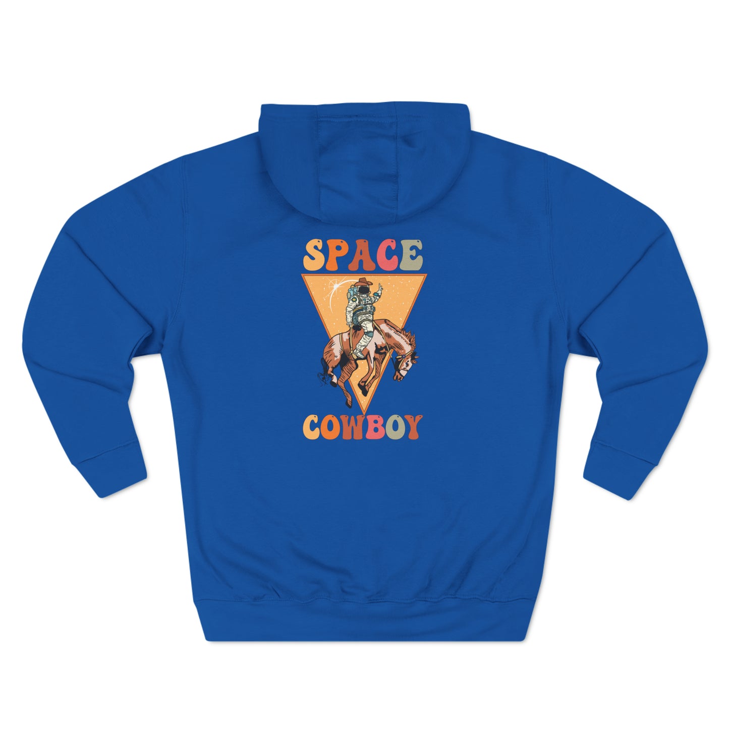 Three-Panel Fleece Hoodie
