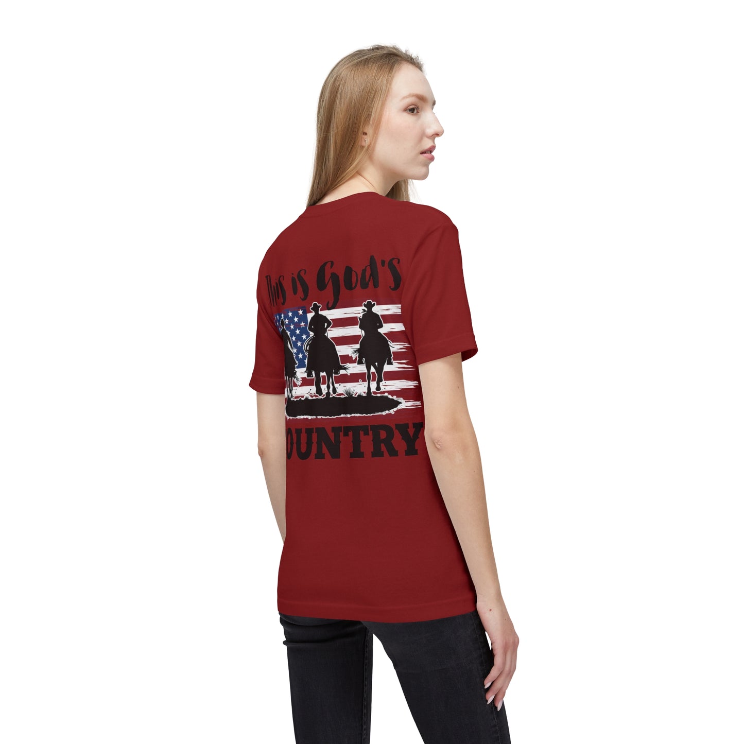 Midweight God’s Country T-shirt, Made in US