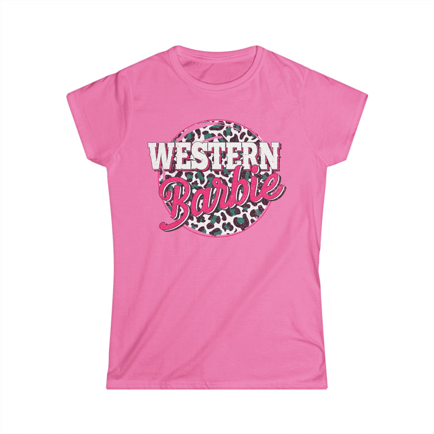 Softstyle Western Barbie Tee
