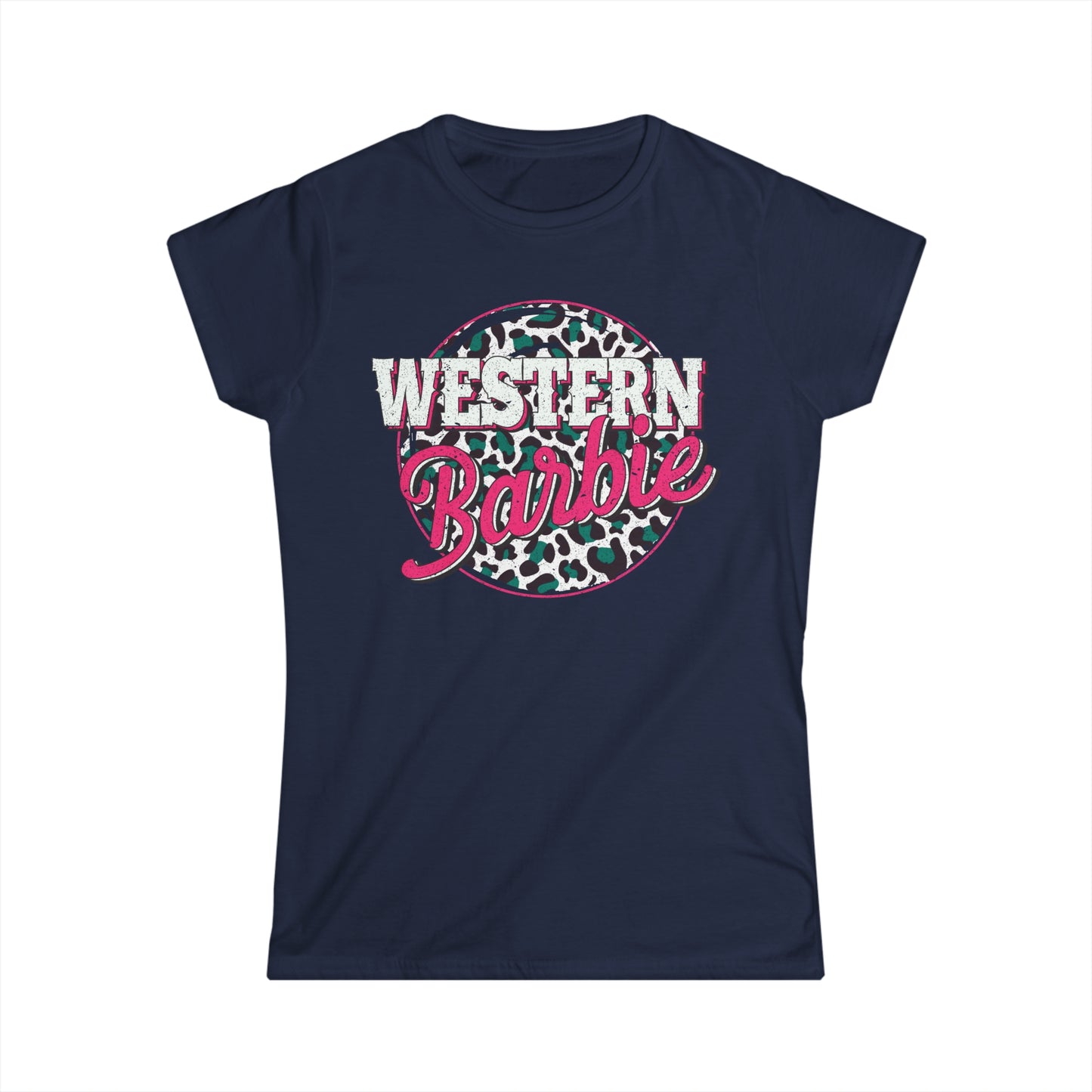 Softstyle Western Barbie Tee