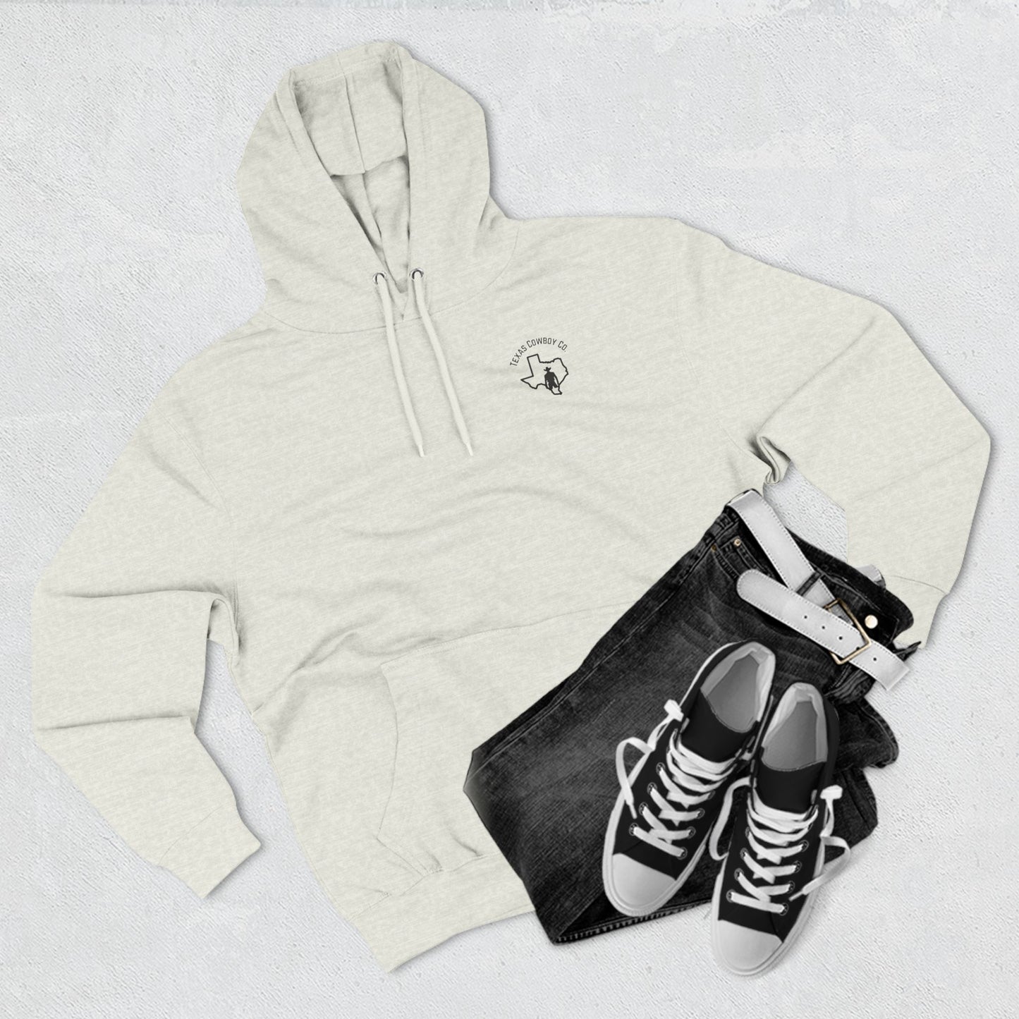 Three-Panel Fleece Make America Cowboy Again Hoodie