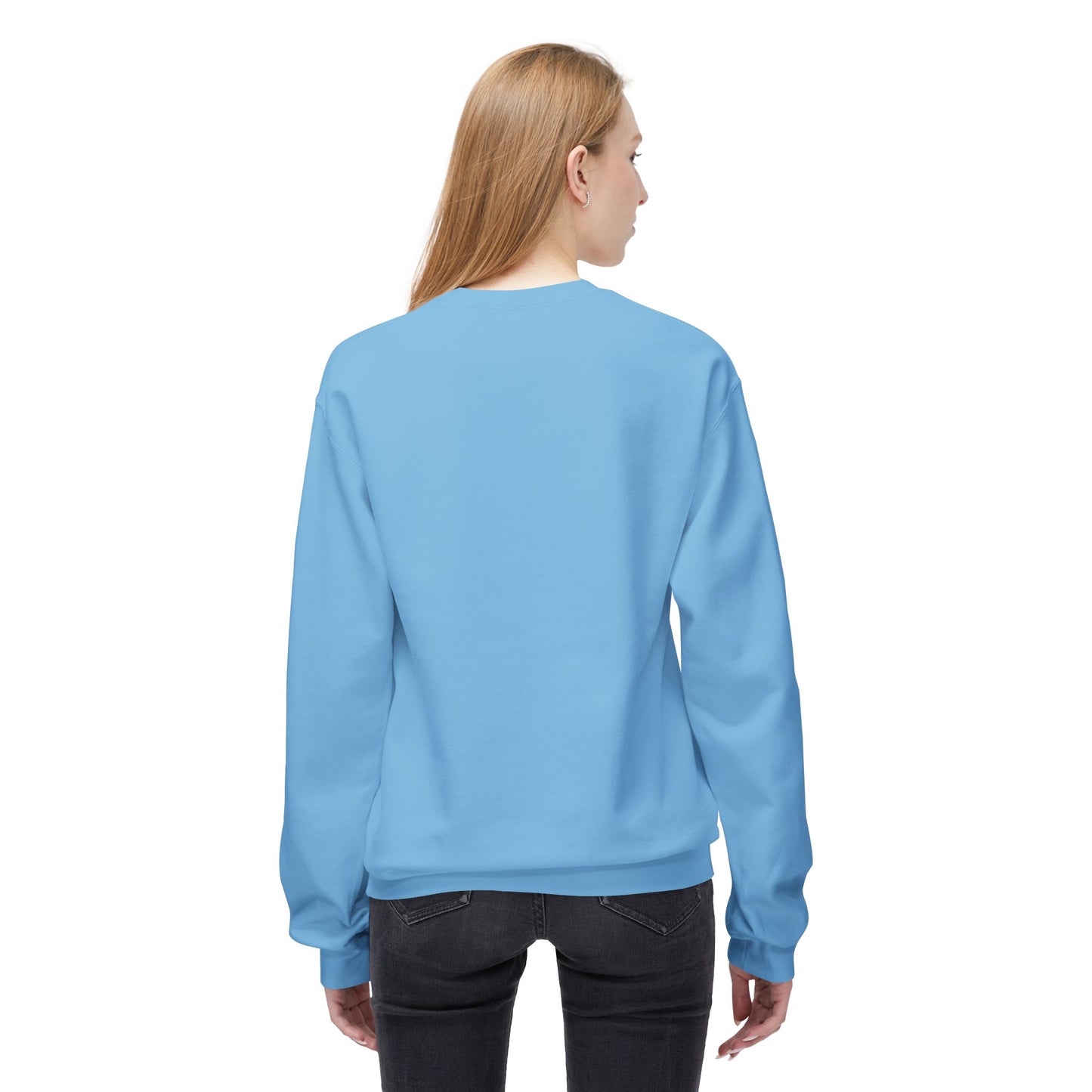 Unisex Midweight Softstyle Fleece Crewneck Sweatshirt Hold Your Horses