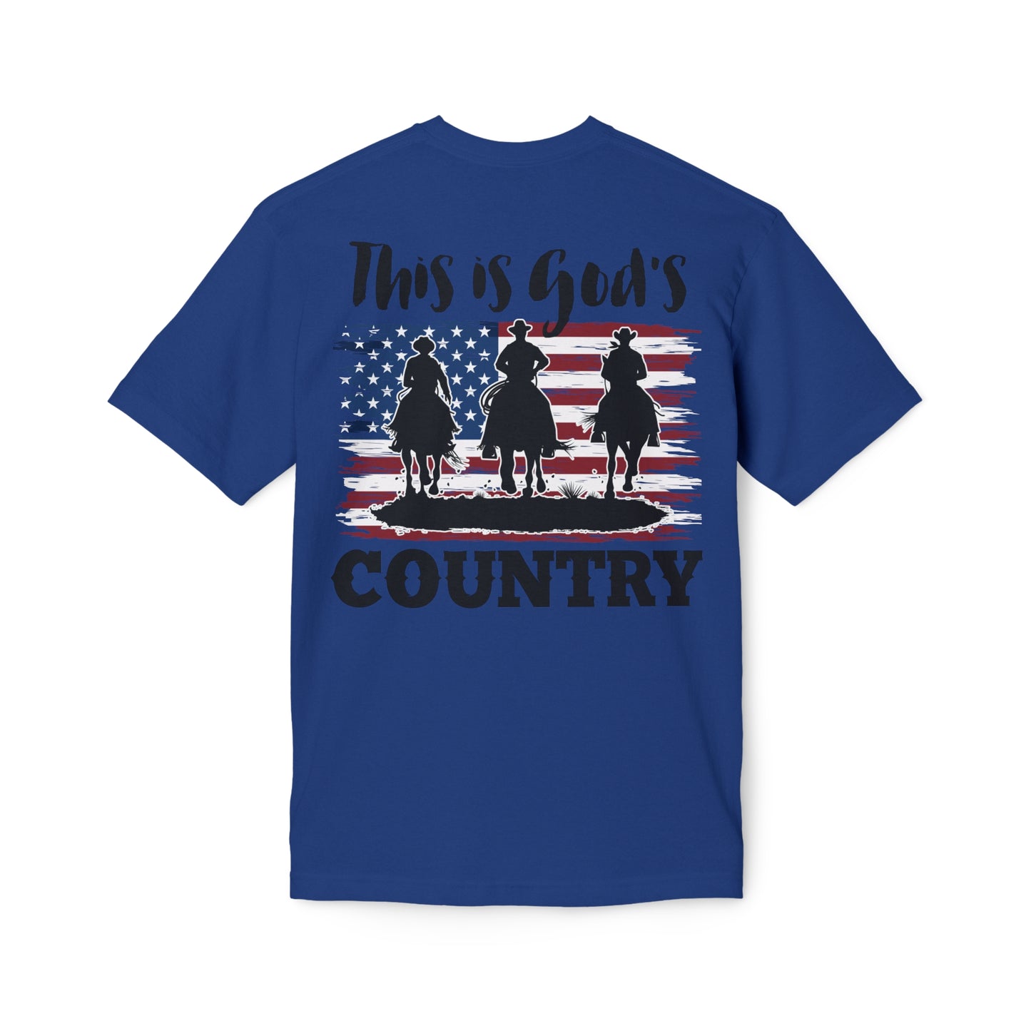 Midweight God’s Country T-shirt, Made in US
