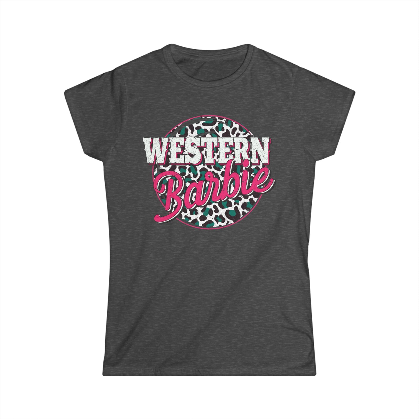 Softstyle Western Barbie Tee