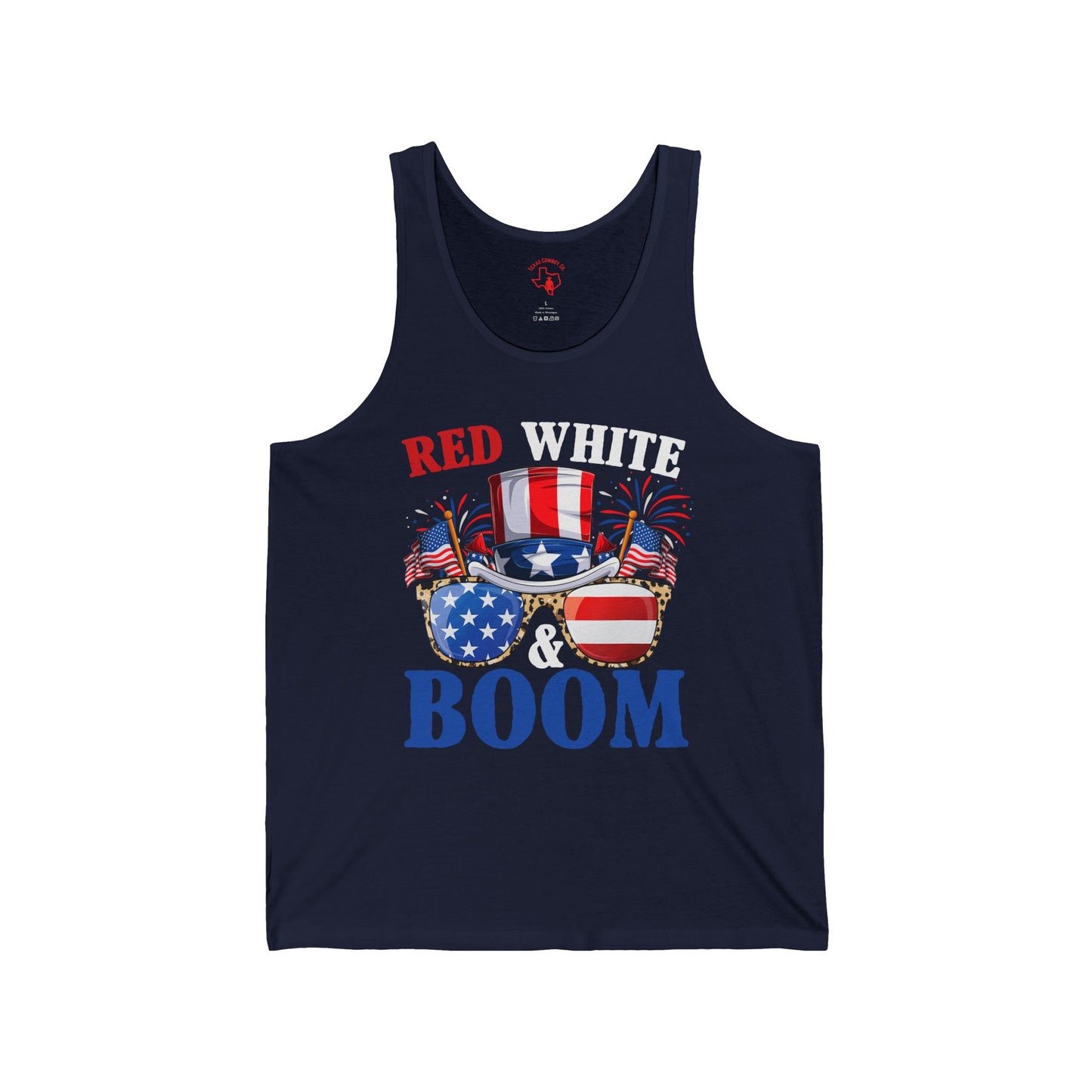 Red White And Boom Tank