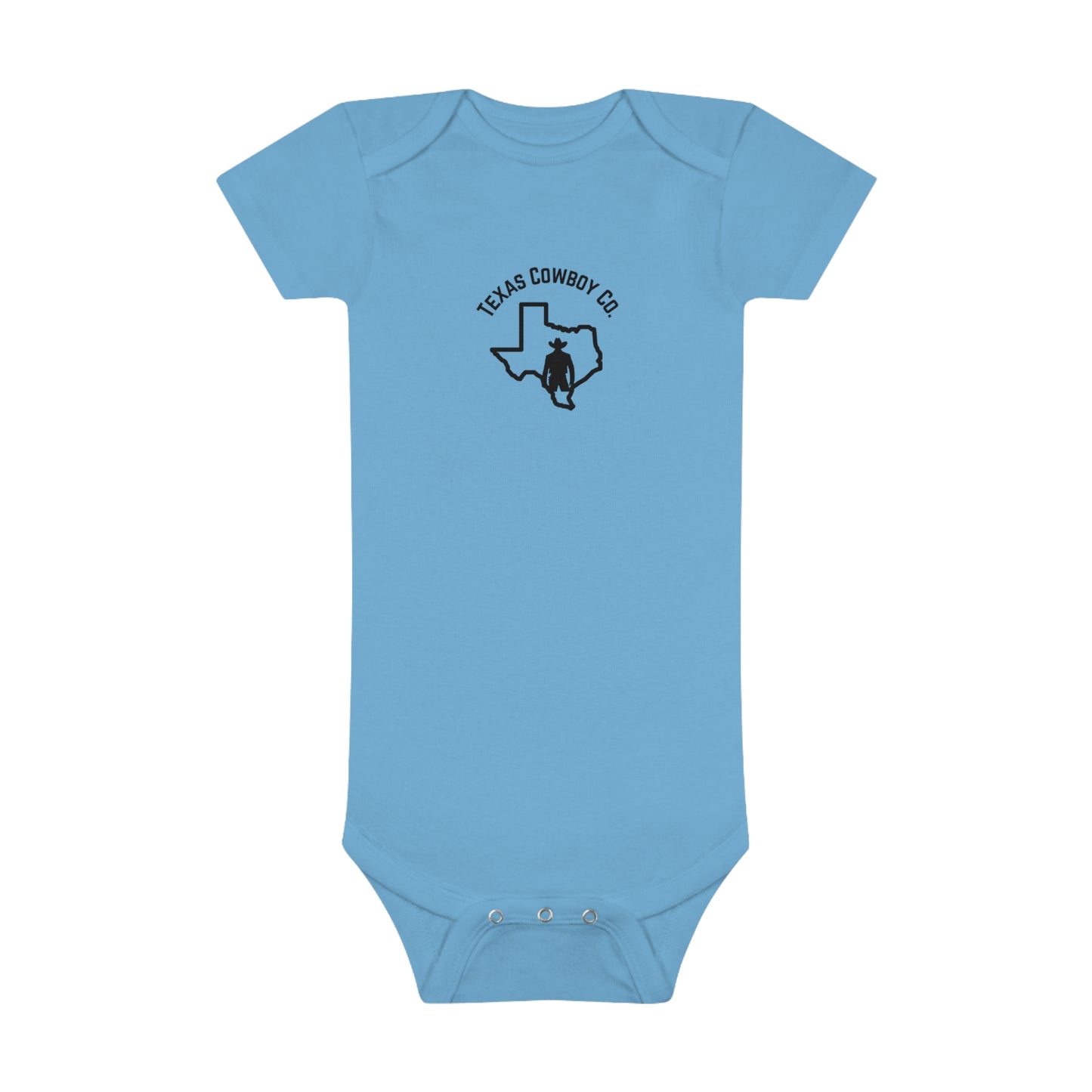 Baby Short Sleeve Onesie® New Cowboy In Town
