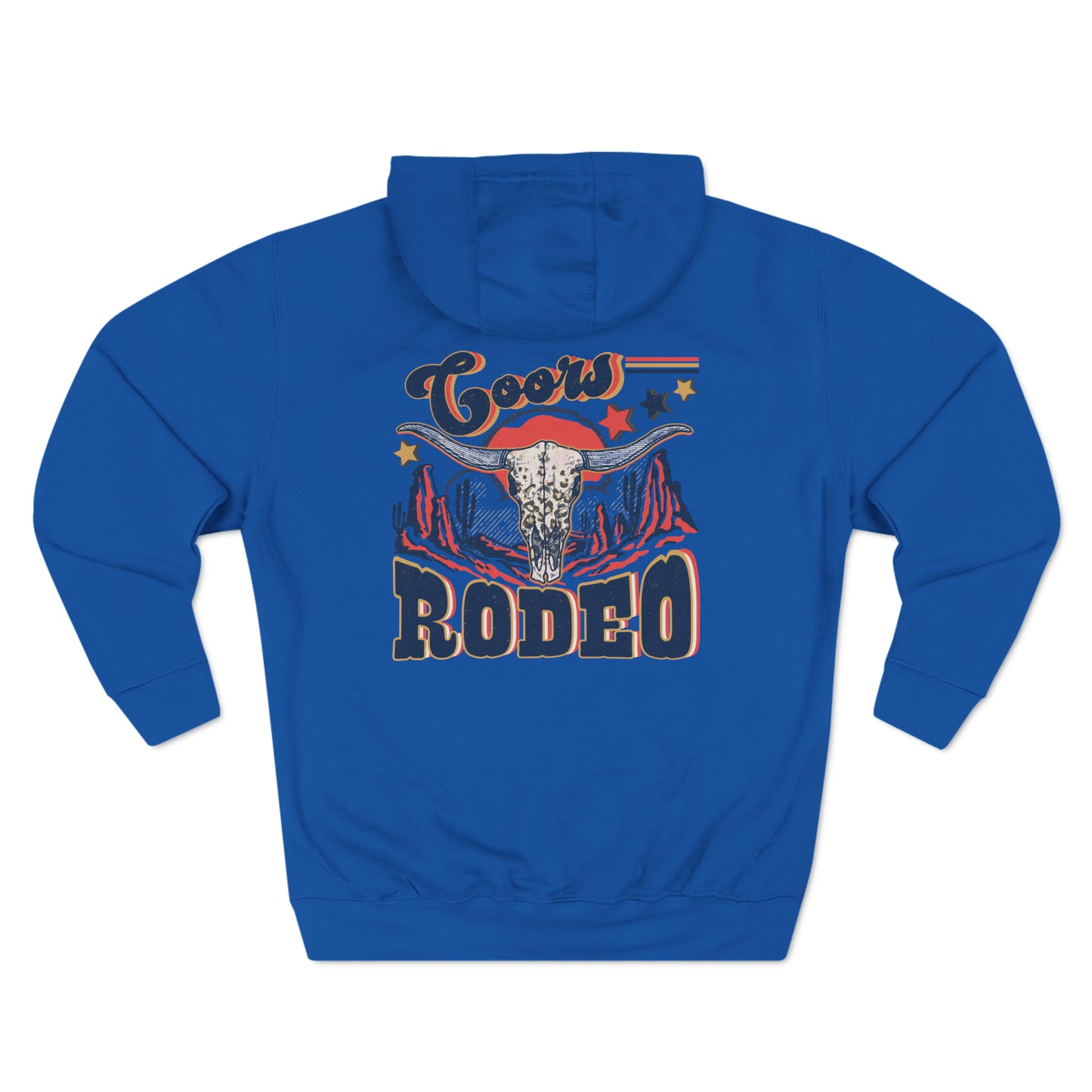 Three-Panel Fleece Coors Rodeo Hoodie