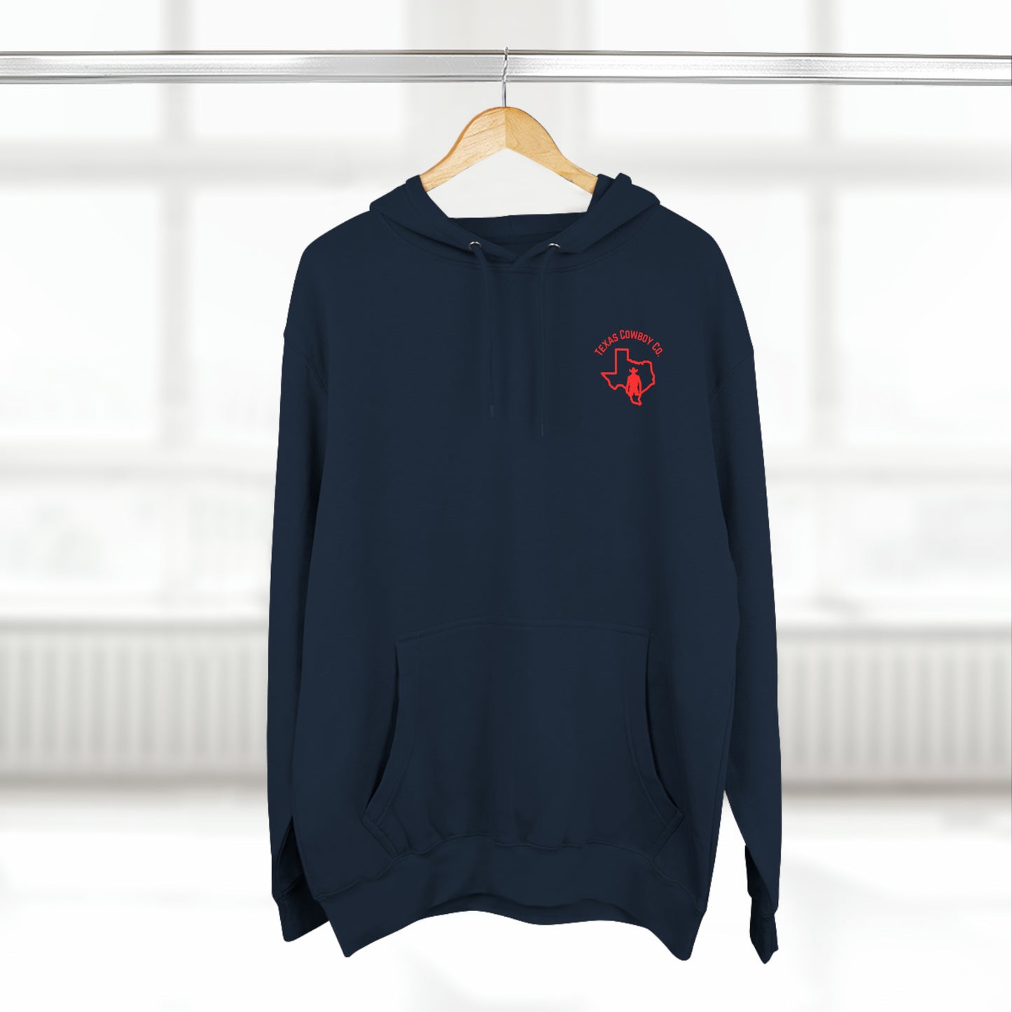 Three-Panel Fleece Texas Cowboy Co. Hoodie