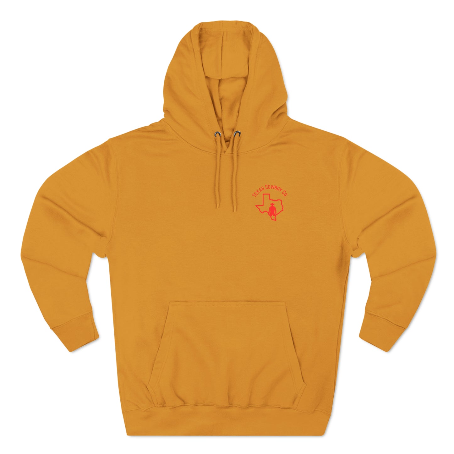 Three-Panel Fleece Hoodie