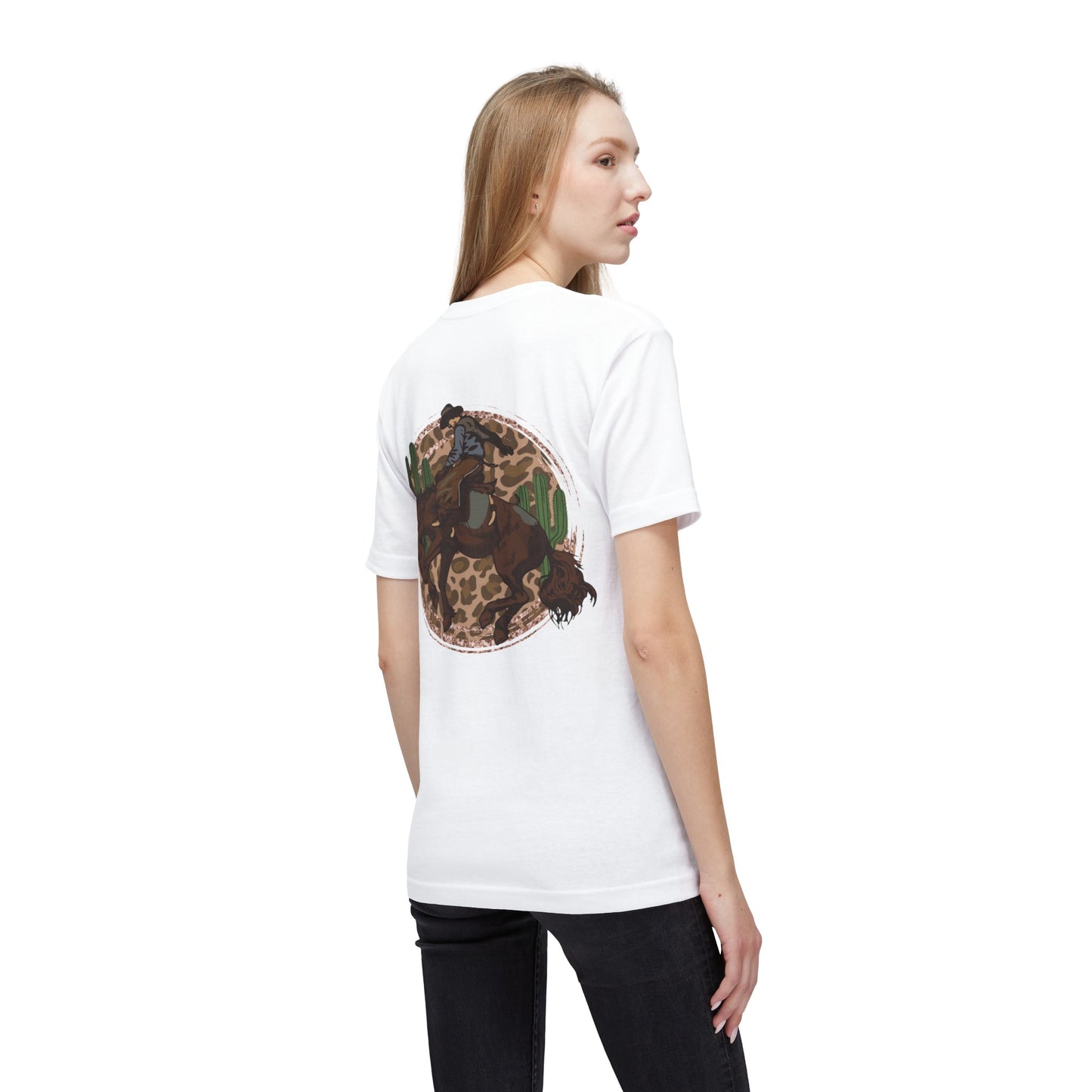 Midweight Bucking Horse T-shirt, Made in US