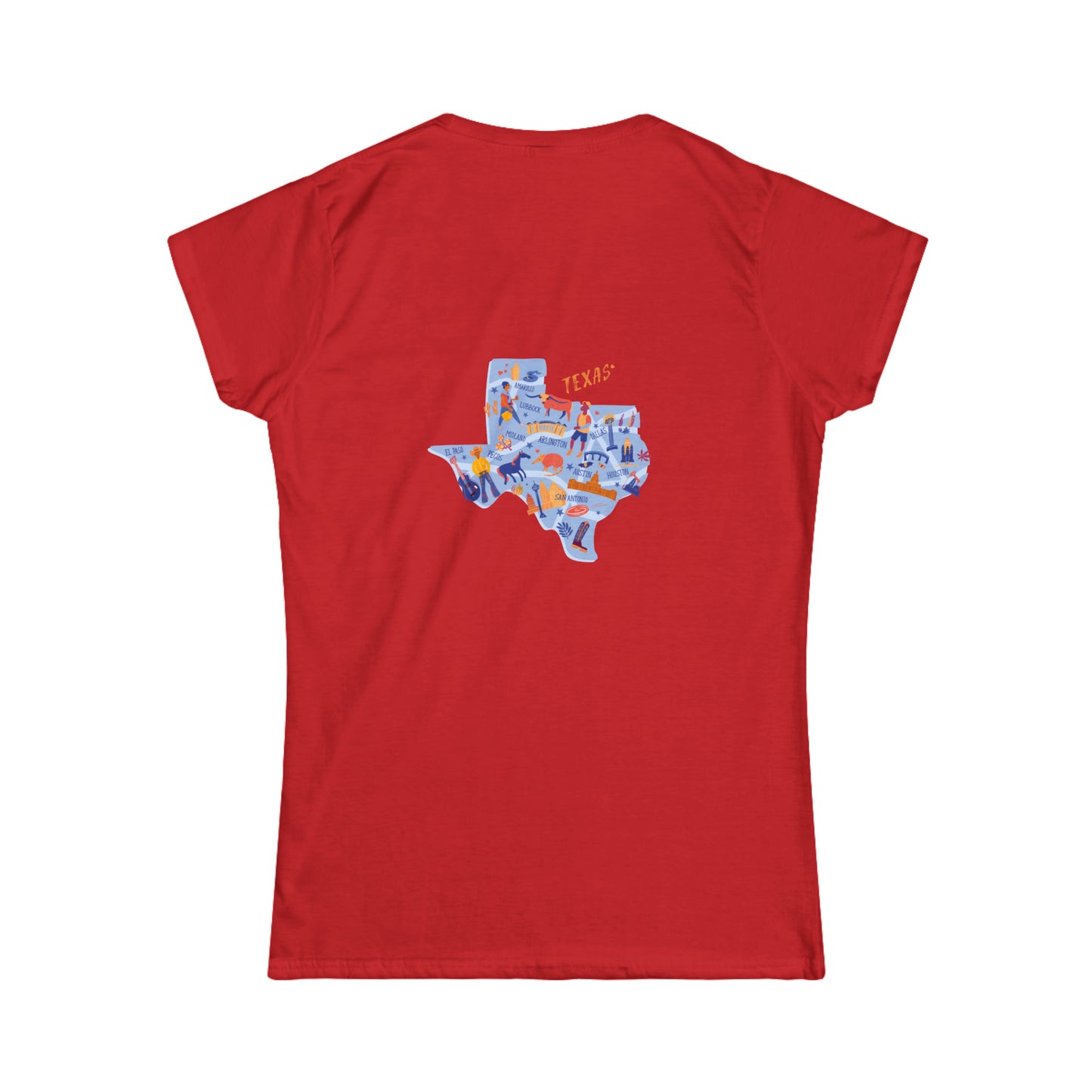 Softstyle Texas Cities Tee