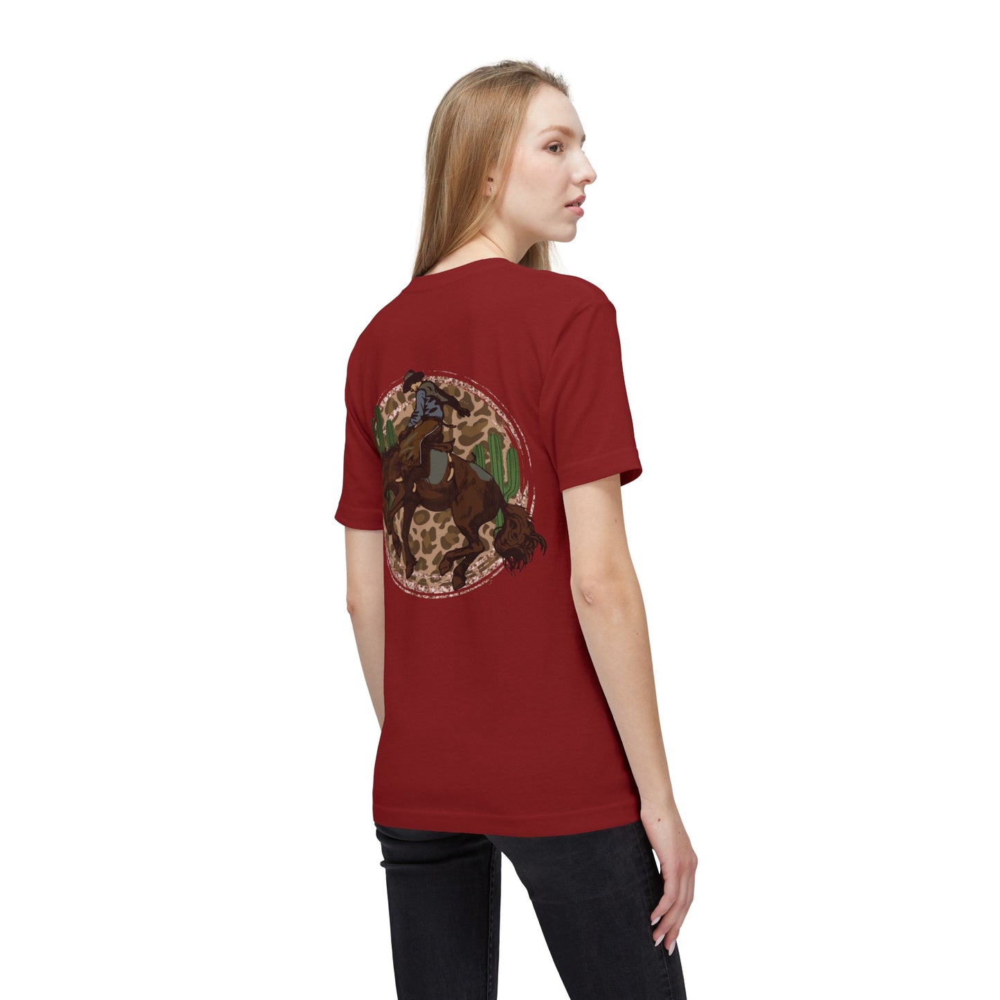 Midweight Bucking Horse T-shirt, Made in US