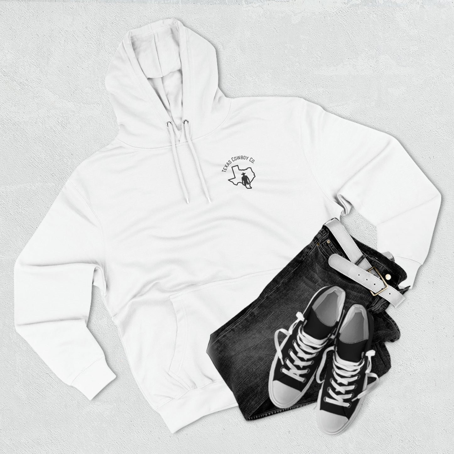 Three-Panel Fleece Tequila Hoodie