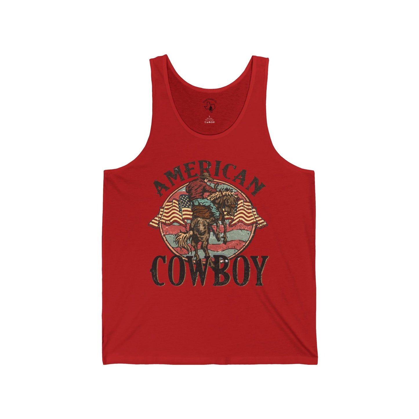 Jersey American Cowboy Tank