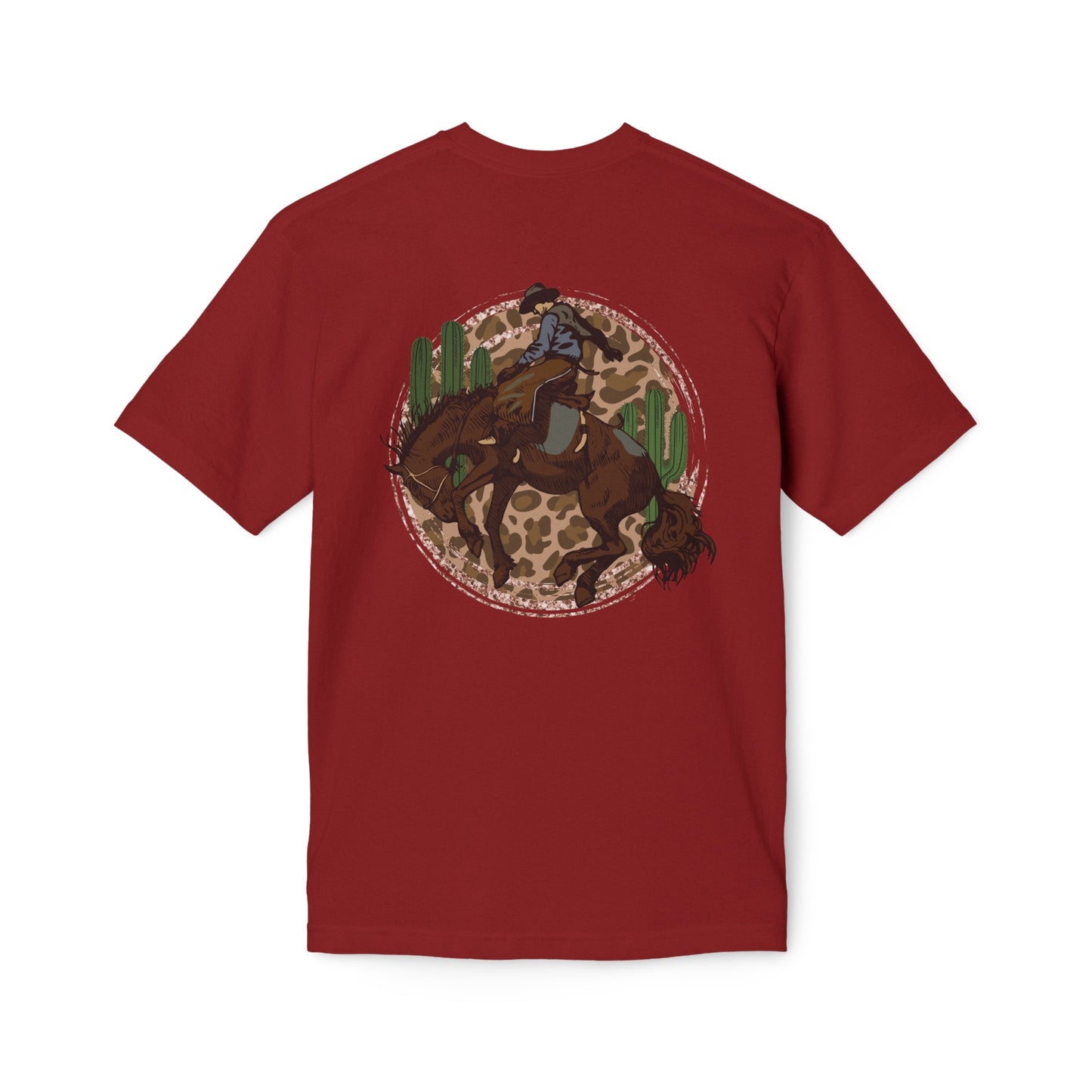 Midweight Bucking Horse T-shirt, Made in US