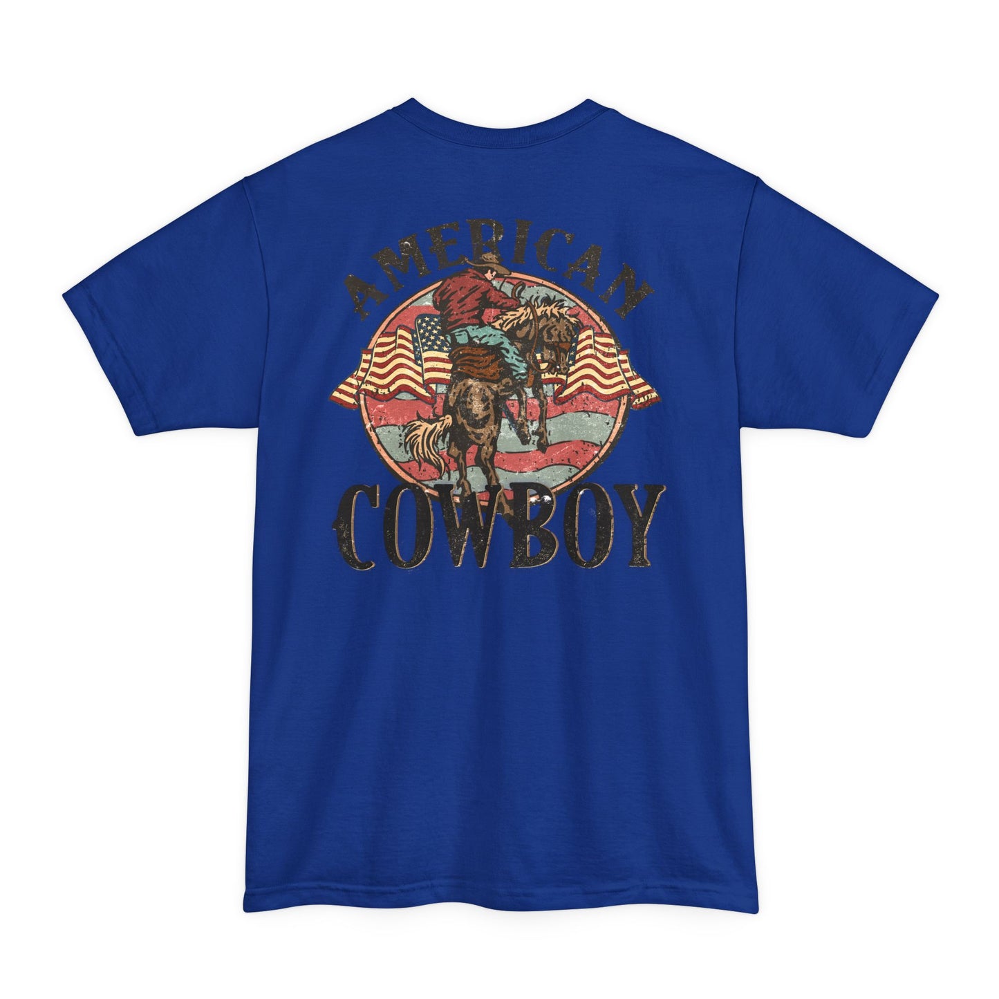 Tall Mens American Cowboy T-Shirt
