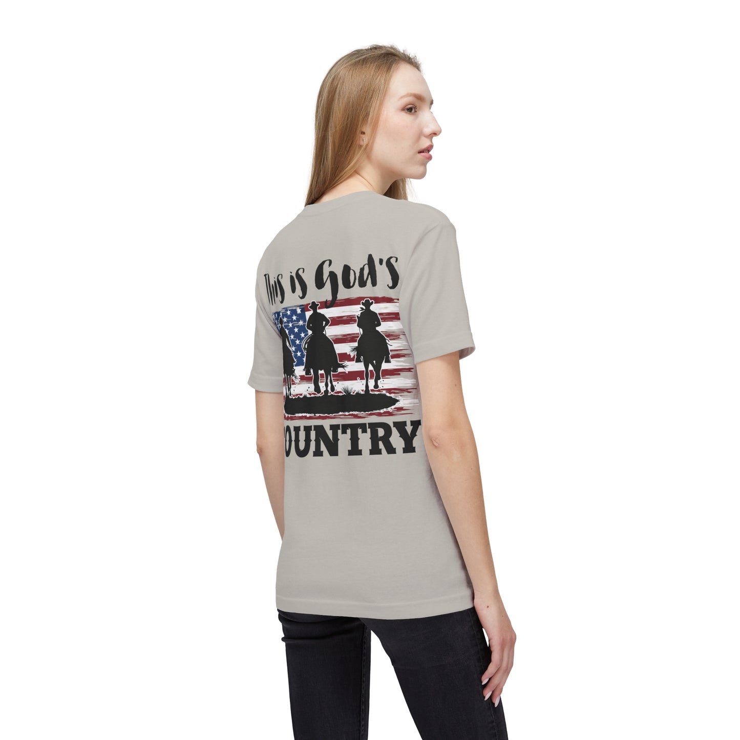 Midweight God’s Country T-shirt, Made in US