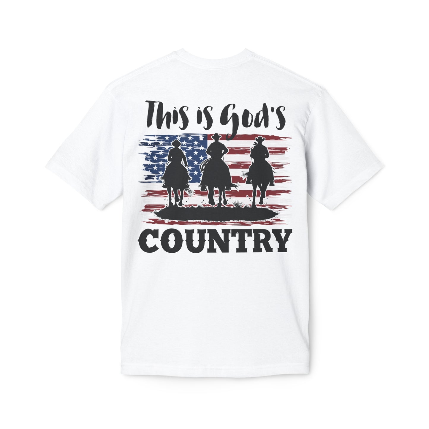 Midweight God’s Country T-shirt, Made in US