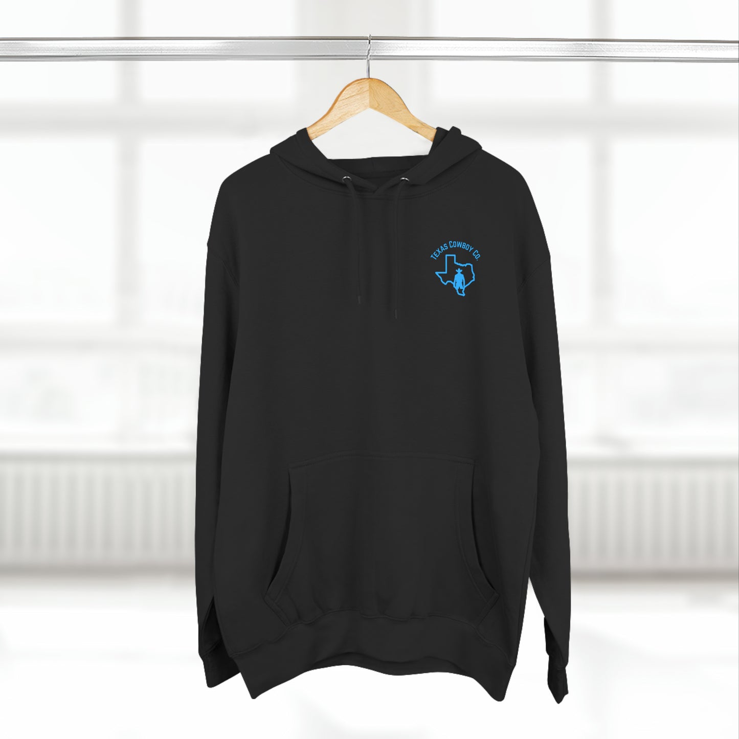 Three-Panel Fleece Roping Hoodie