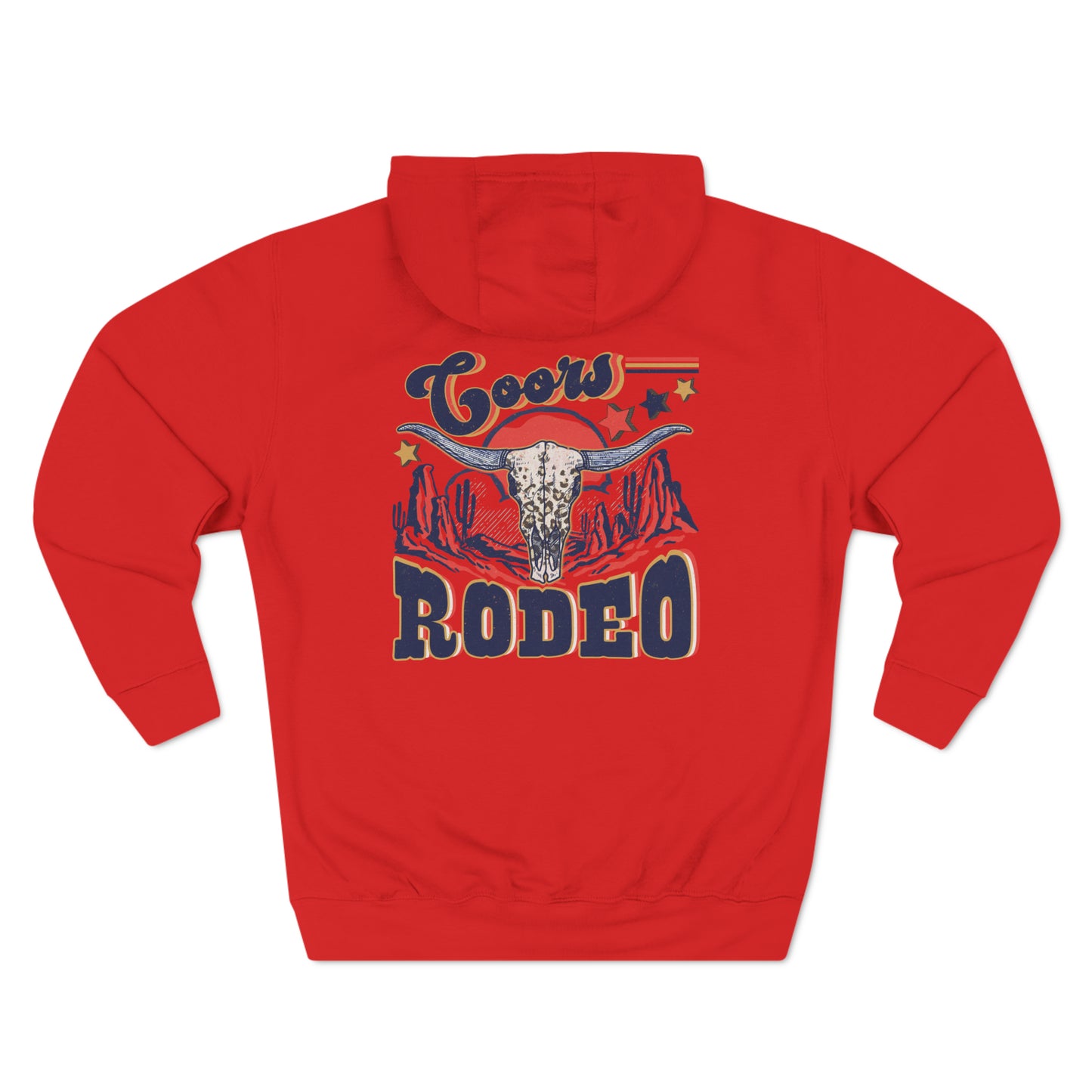 Three-Panel Fleece Coors Rodeo Hoodie