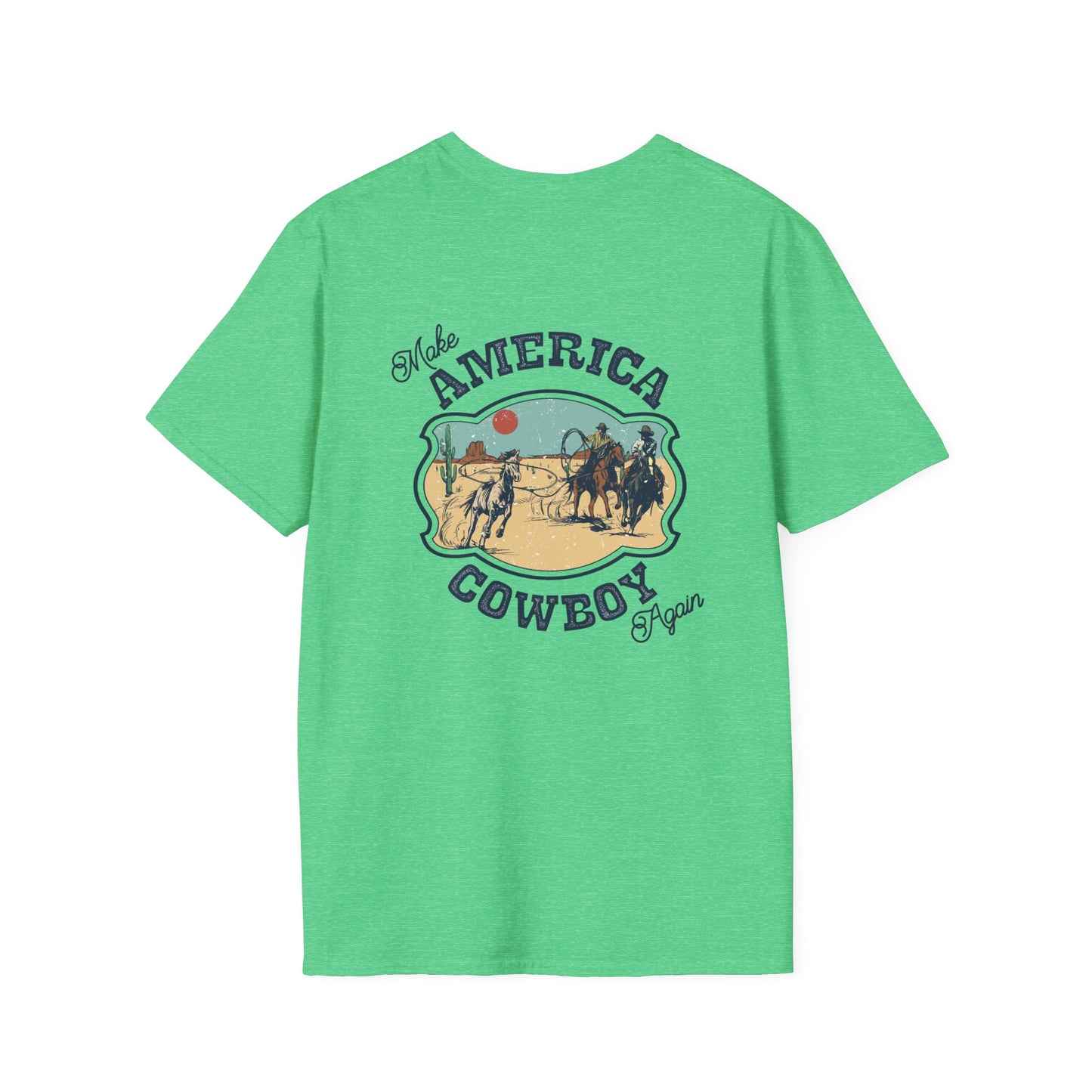 Softstyle Make America Cowboy Again T-Shirt
