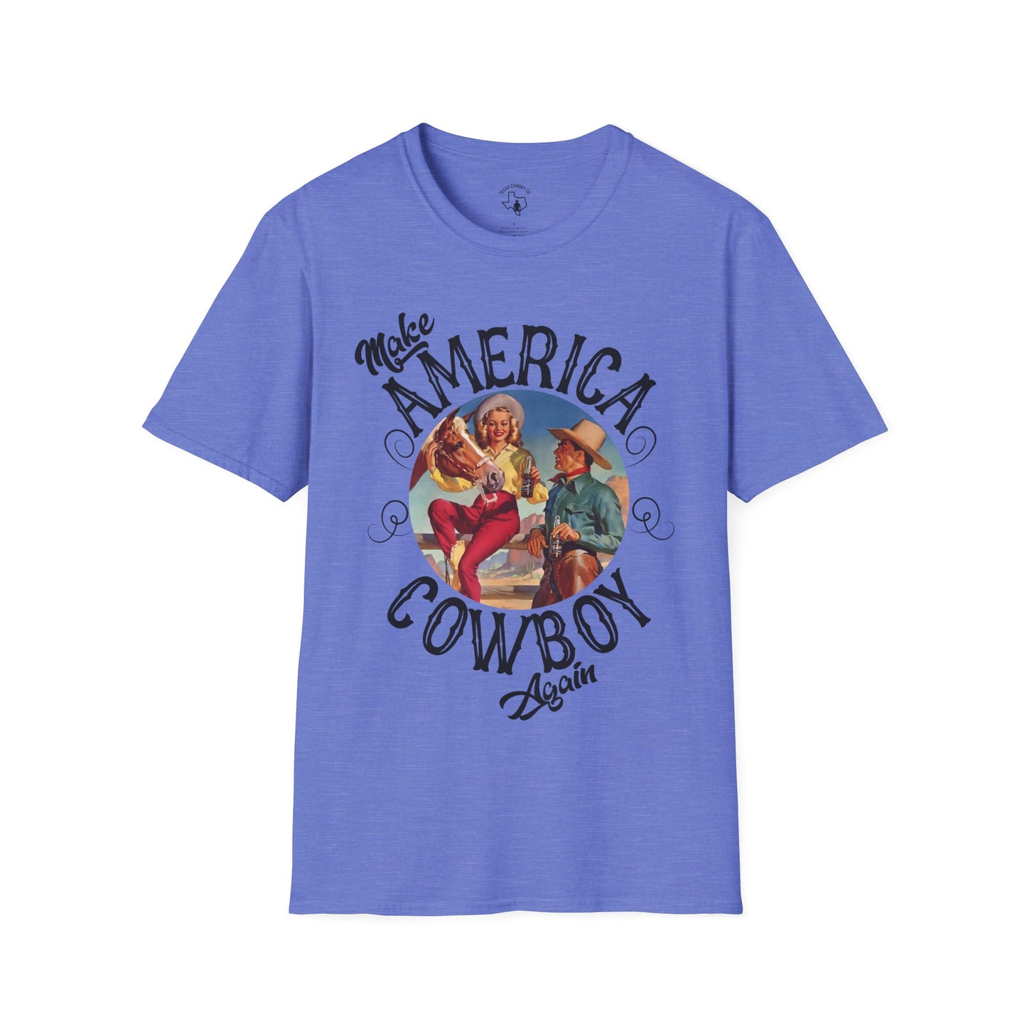 Softstyle Make America Cowboy Again T-Shirt