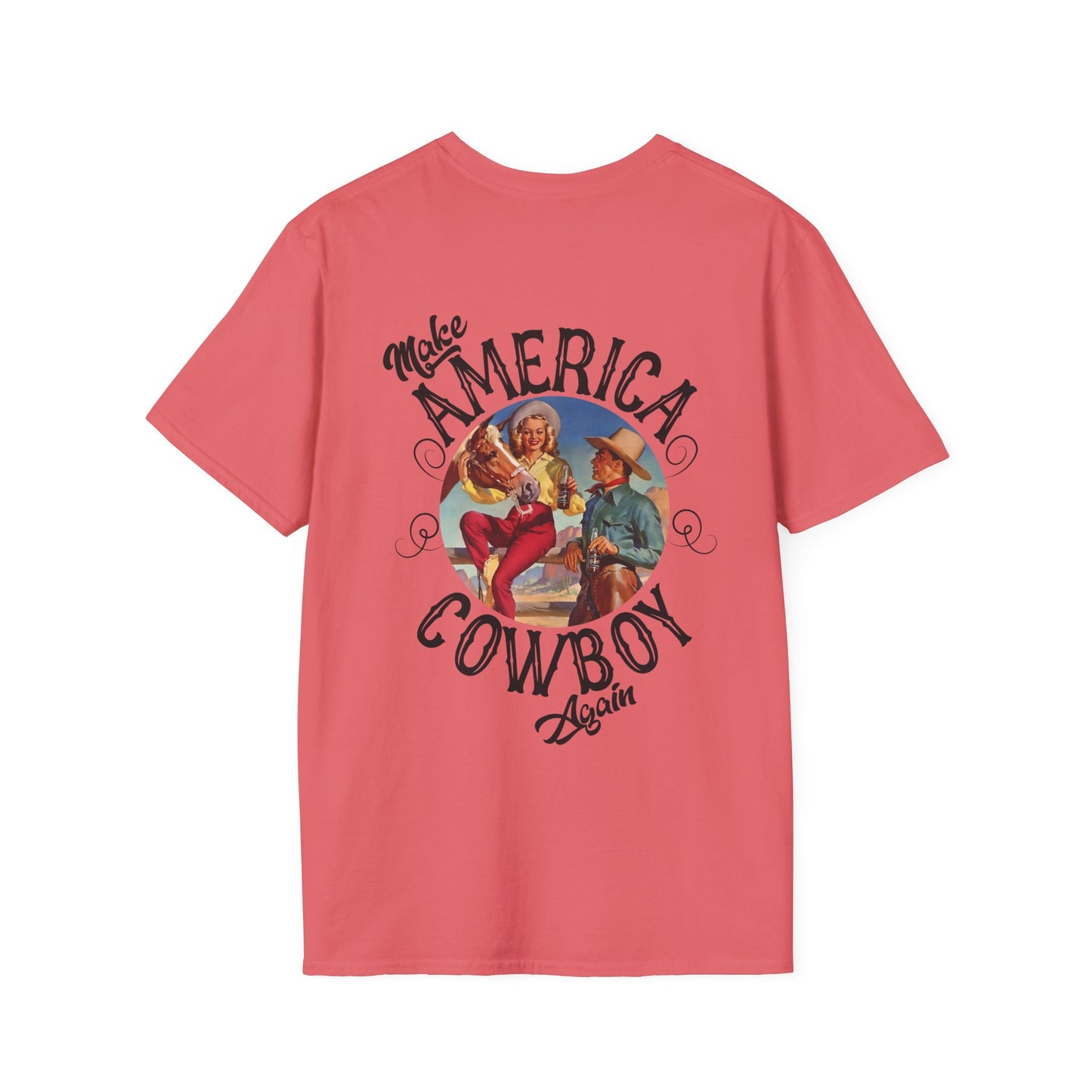 Softstyle Make America Cowboy Again T-Shirt