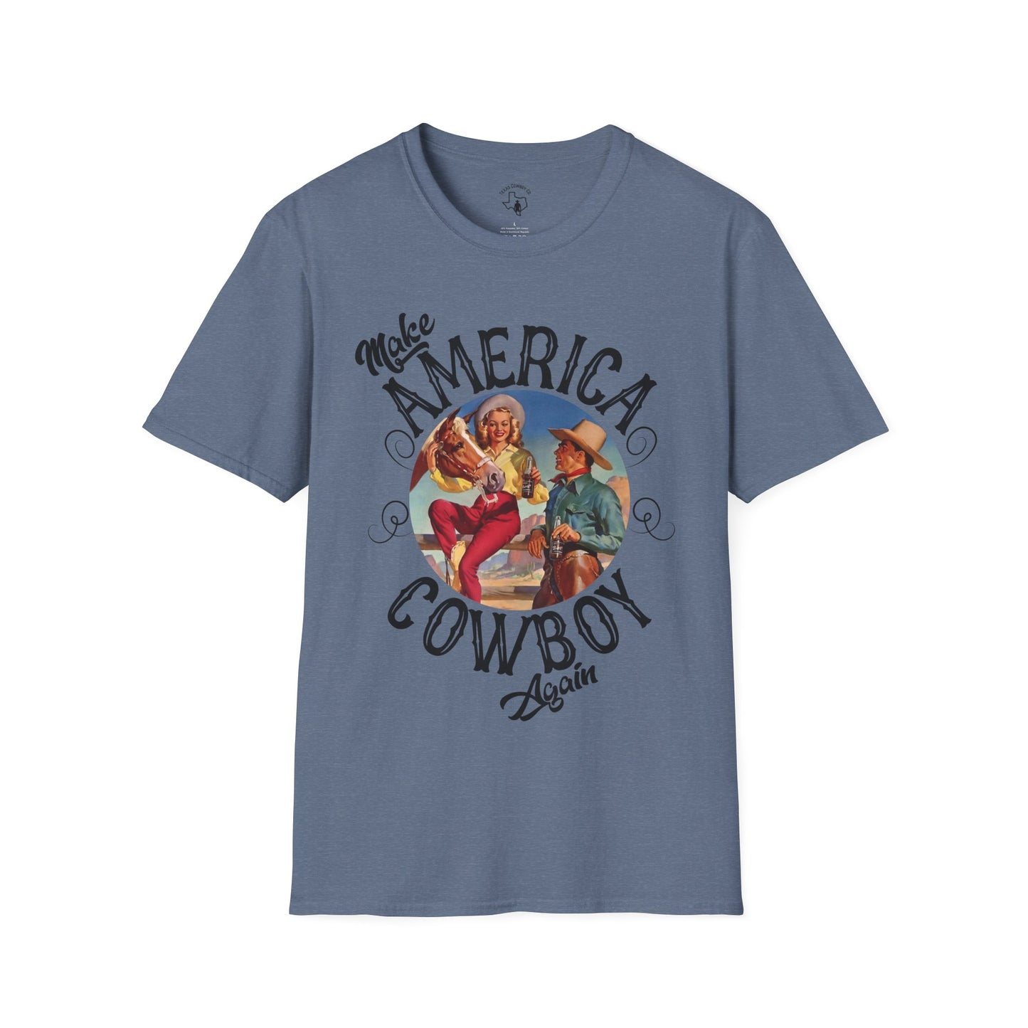 Softstyle Make America Cowboy Again T-Shirt