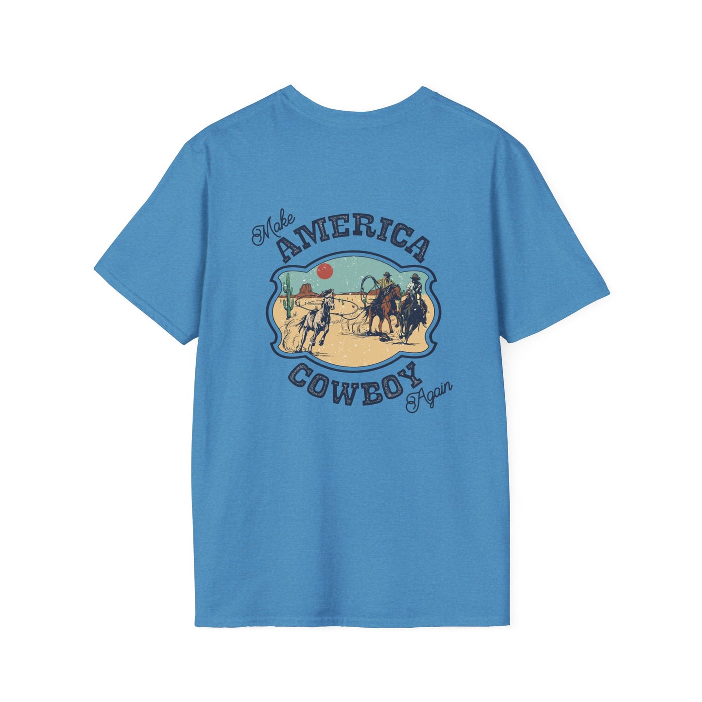 Softstyle Make America Cowboy Again T-Shirt