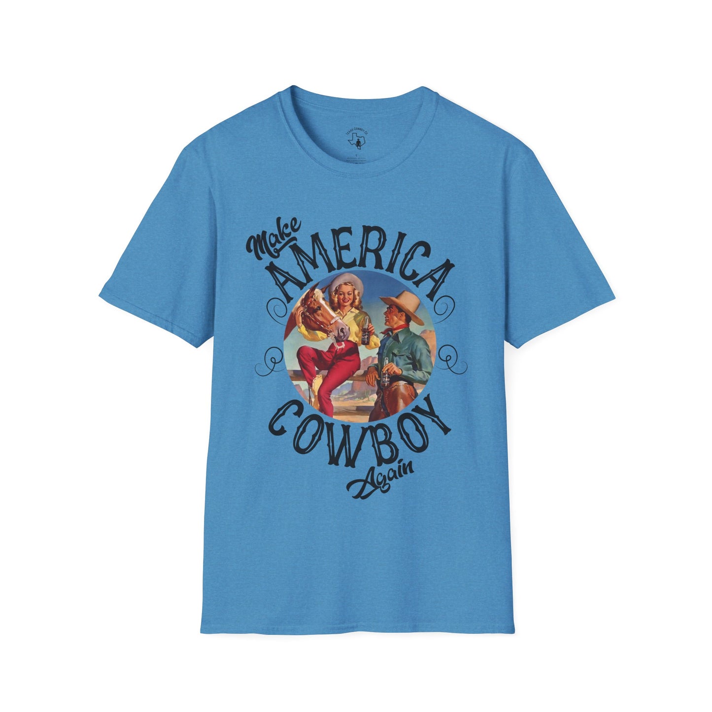 Softstyle Make America Cowboy Again T-Shirt