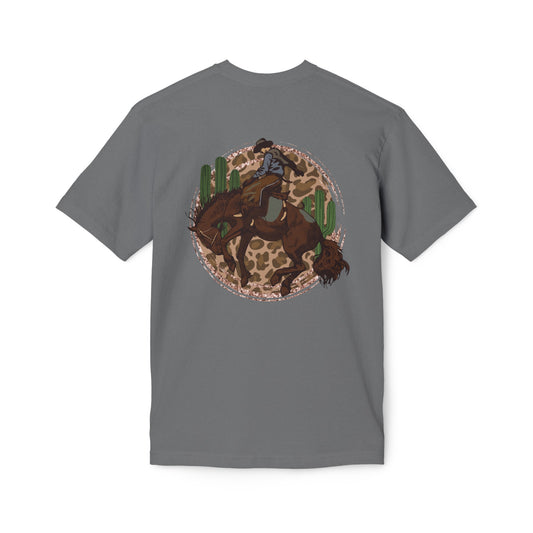 Midweight Bucking Horse T-shirt, Made in US