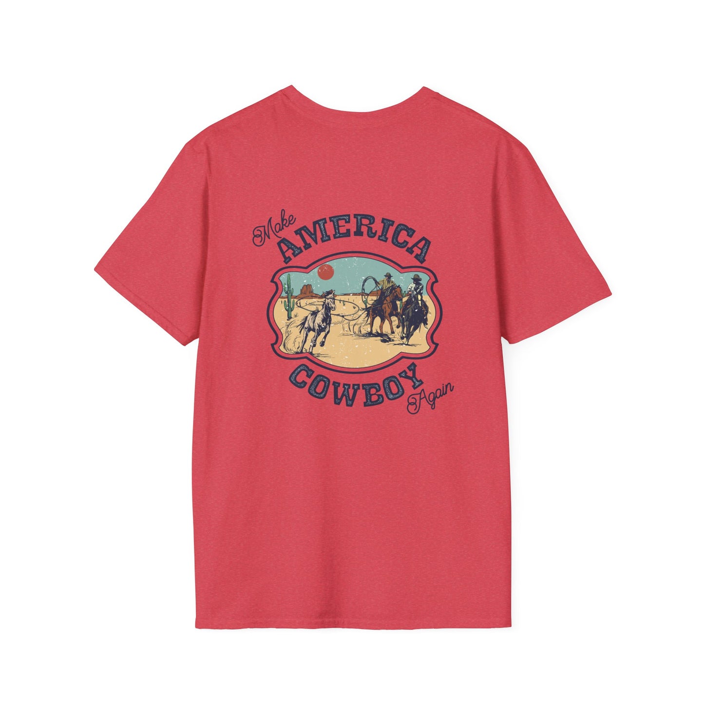 Softstyle Make America Cowboy Again T-Shirt