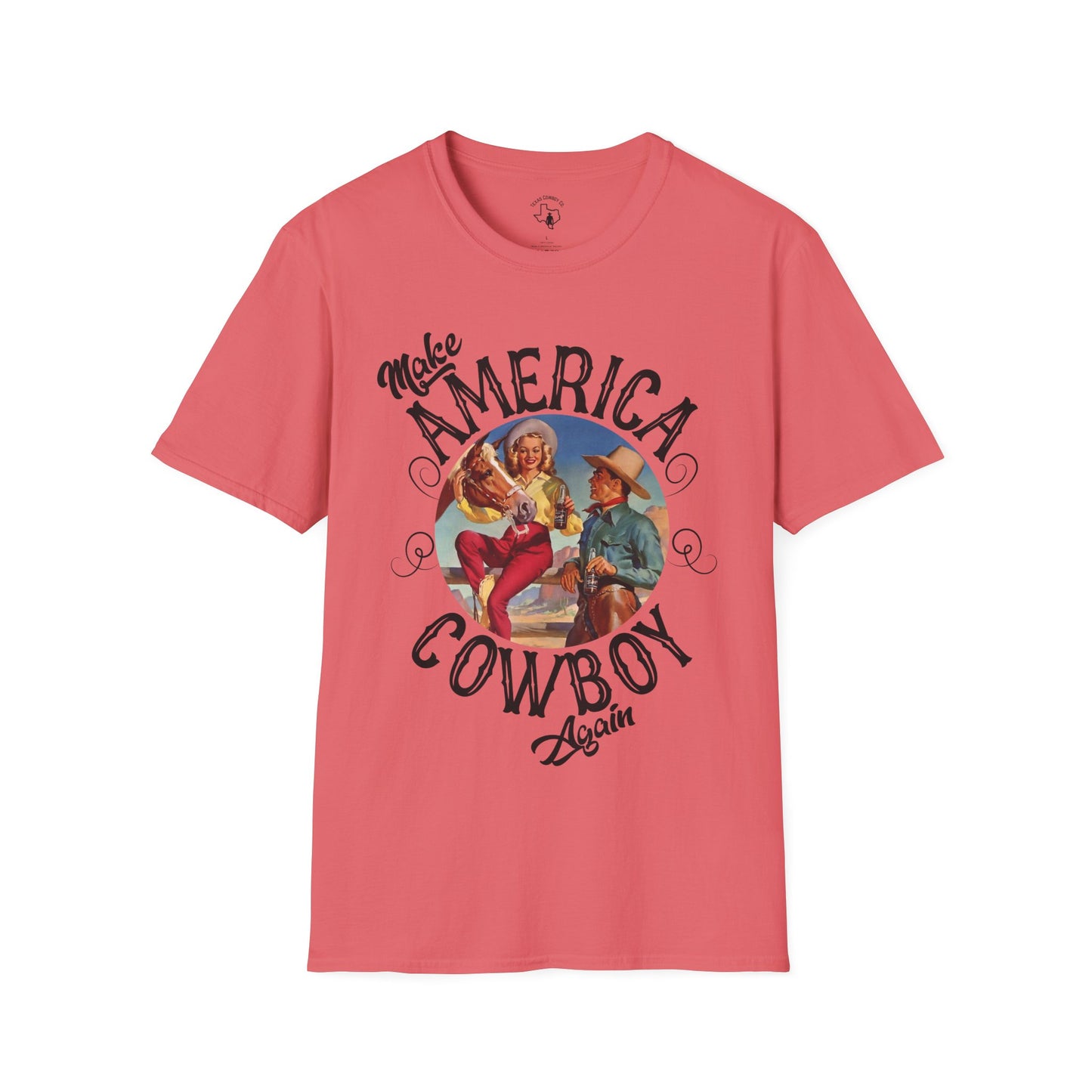 Softstyle Make America Cowboy Again T-Shirt