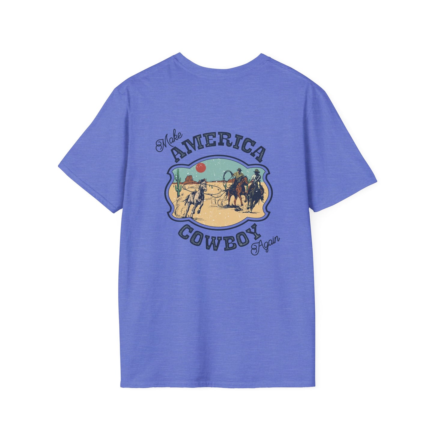 Softstyle Make America Cowboy Again T-Shirt