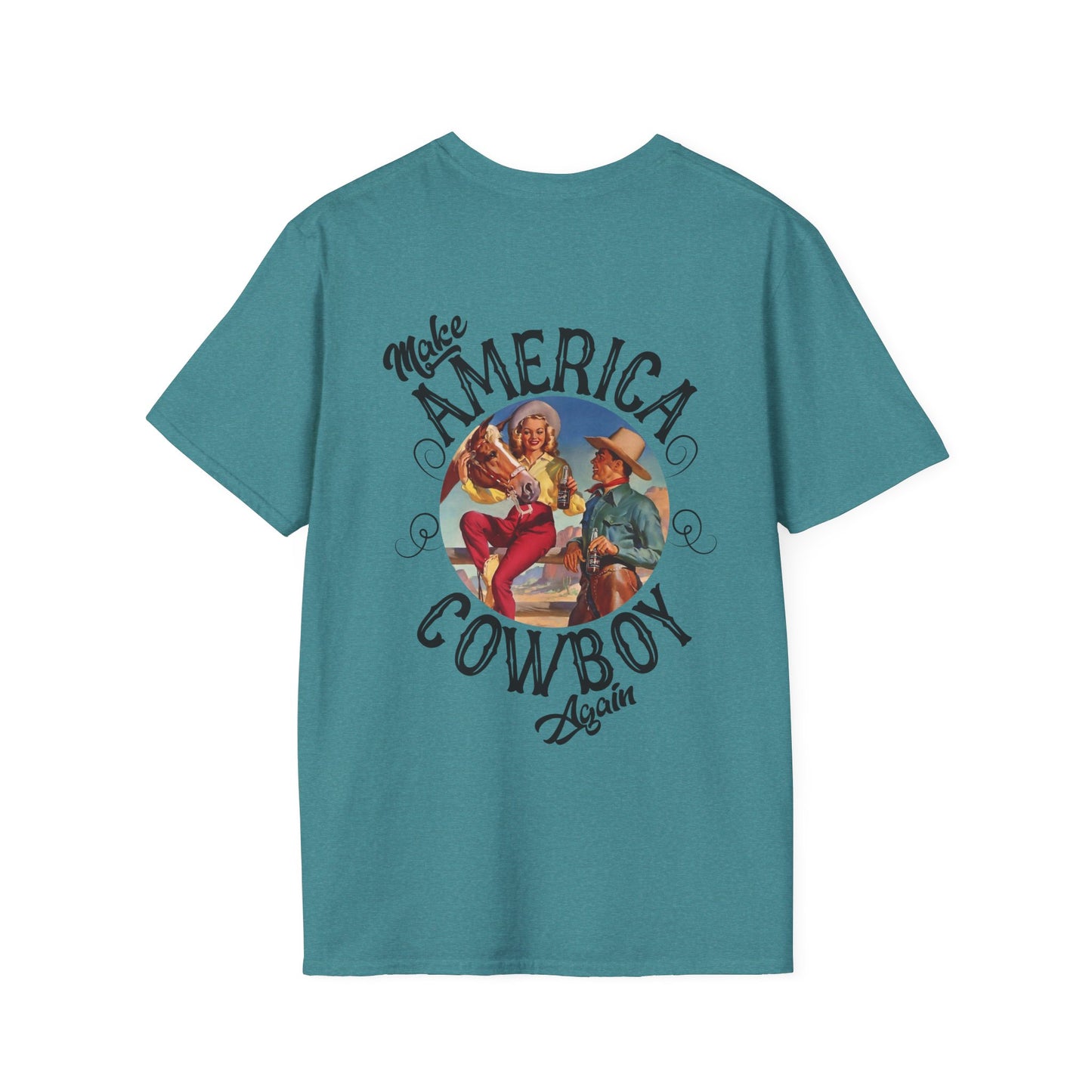 Softstyle Make America Cowboy Again T-Shirt