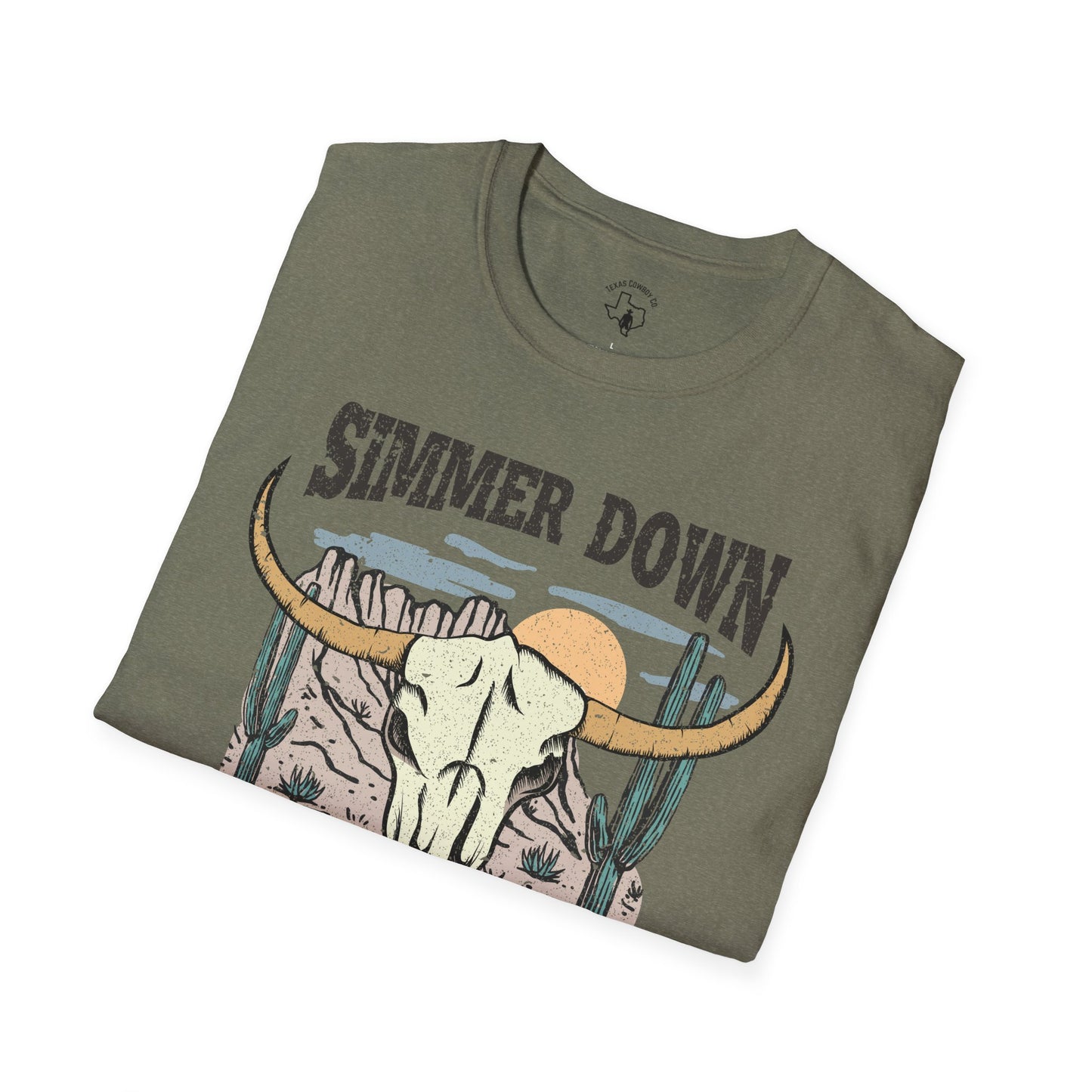 Softstyle Simmer Down Cowboy T-Shirt